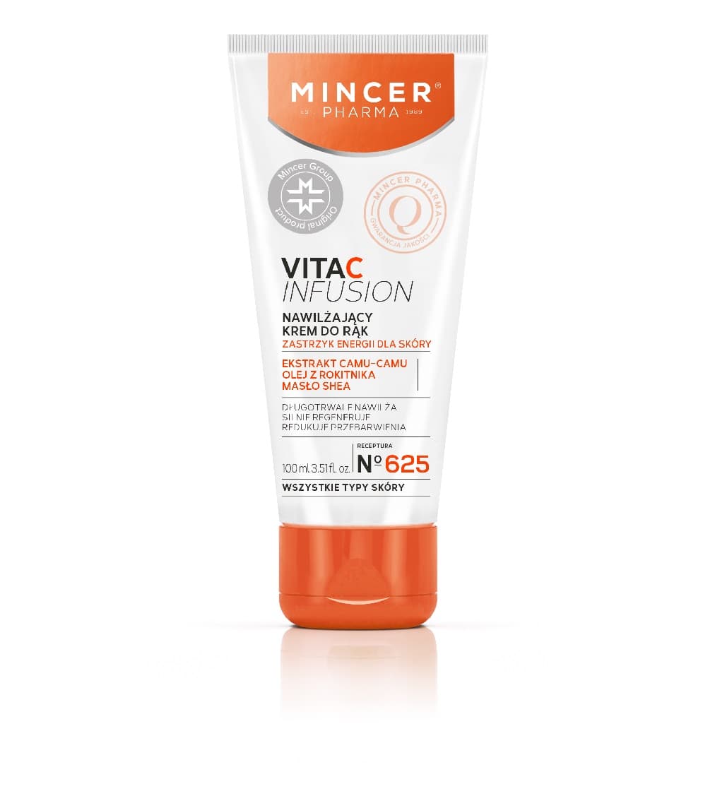 

Mincer Pharma Vita C Infusion nawilżający krem do rąk No.625