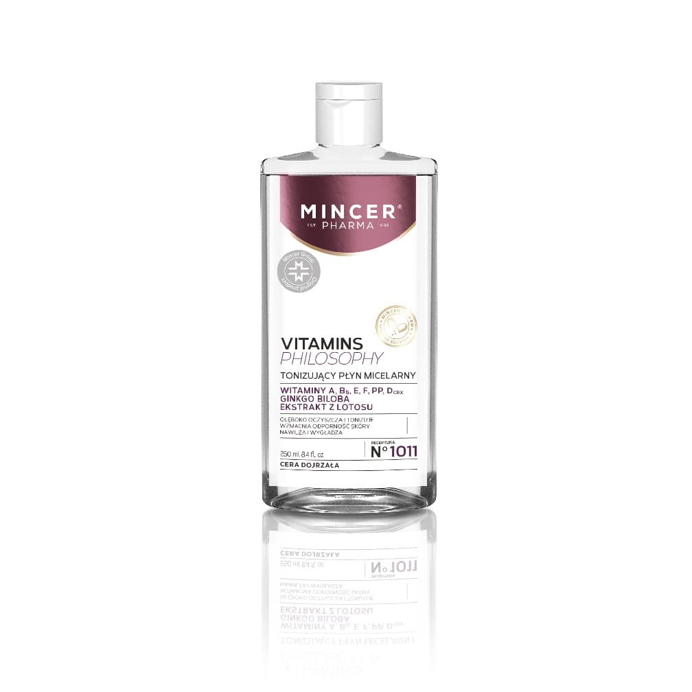 

Mincer Pharma Vitamins Philosophy tonizujący płyn micelarny No.1011 250ml