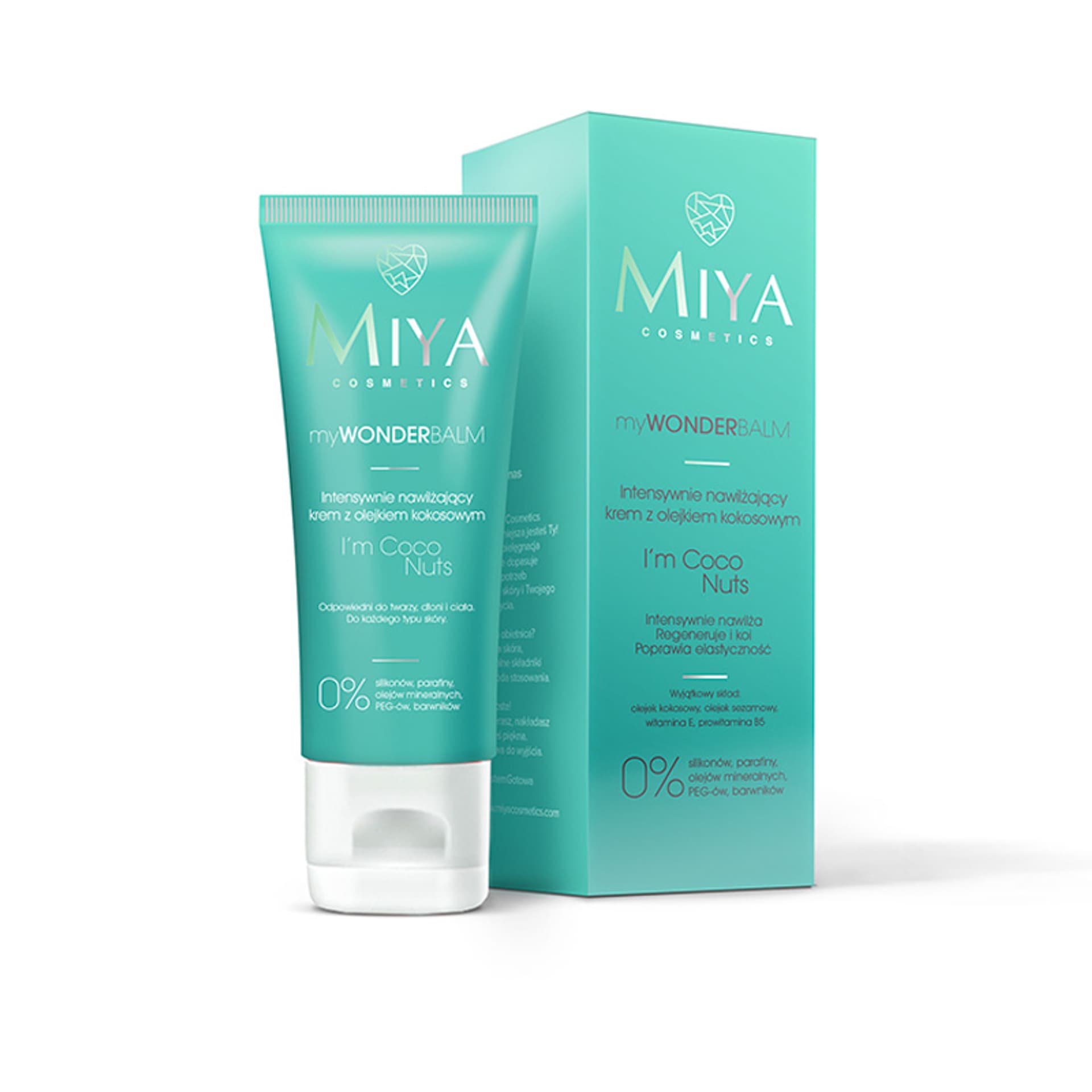 

MIYA myWonderBalm Intensywnie Nawilżający Krem z olejkiem kokosowym 75ml