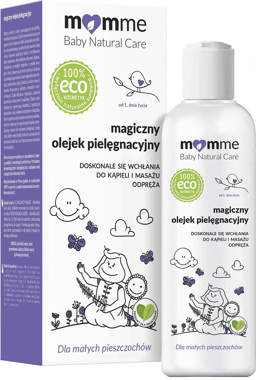

MomMe Dla Maluszka magiczny olejek pielęgnacyjny 150ml