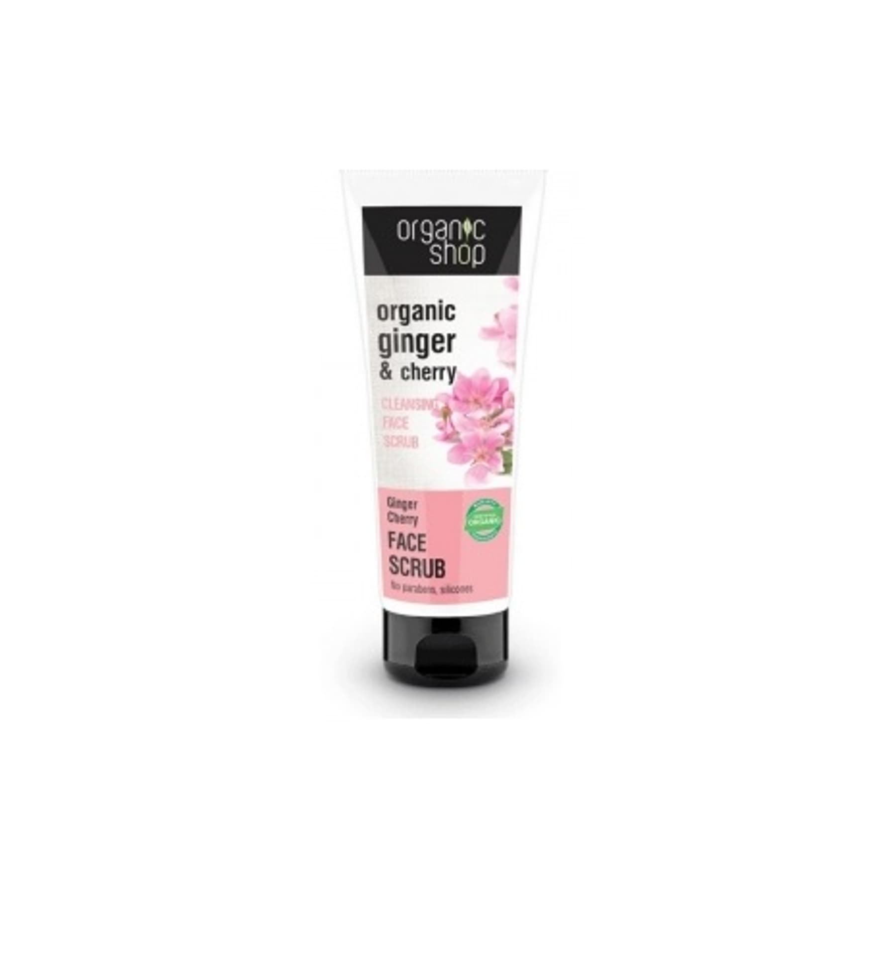 

Organic Shop Cleansing Face Scrub Ginger Cherry Oczyszczający peeling do twarzy 75 ml