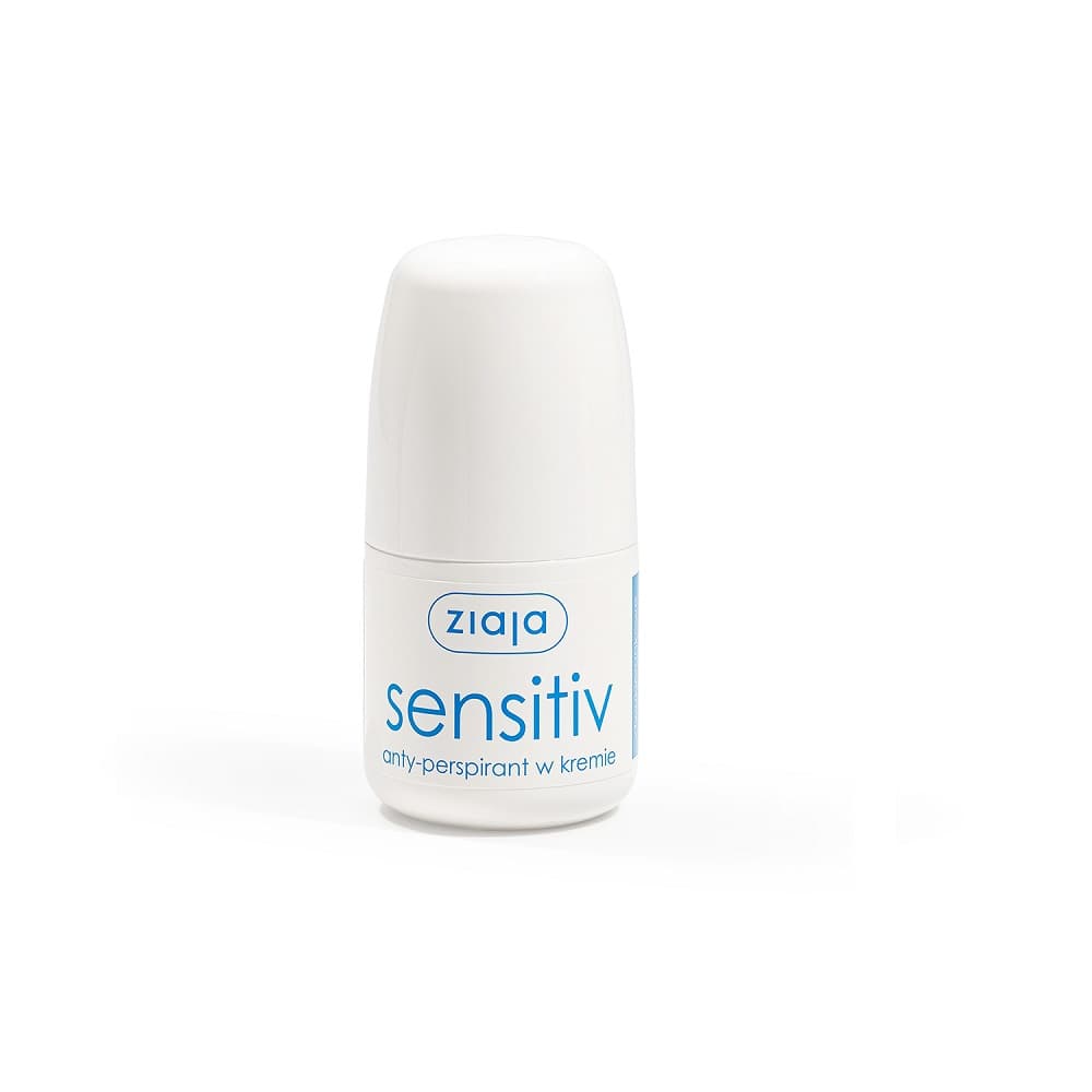 

Ziaja Activ Roll On Sensitive anty-perspirant w kremie bez parabenów alkoholu i barwników 60ml