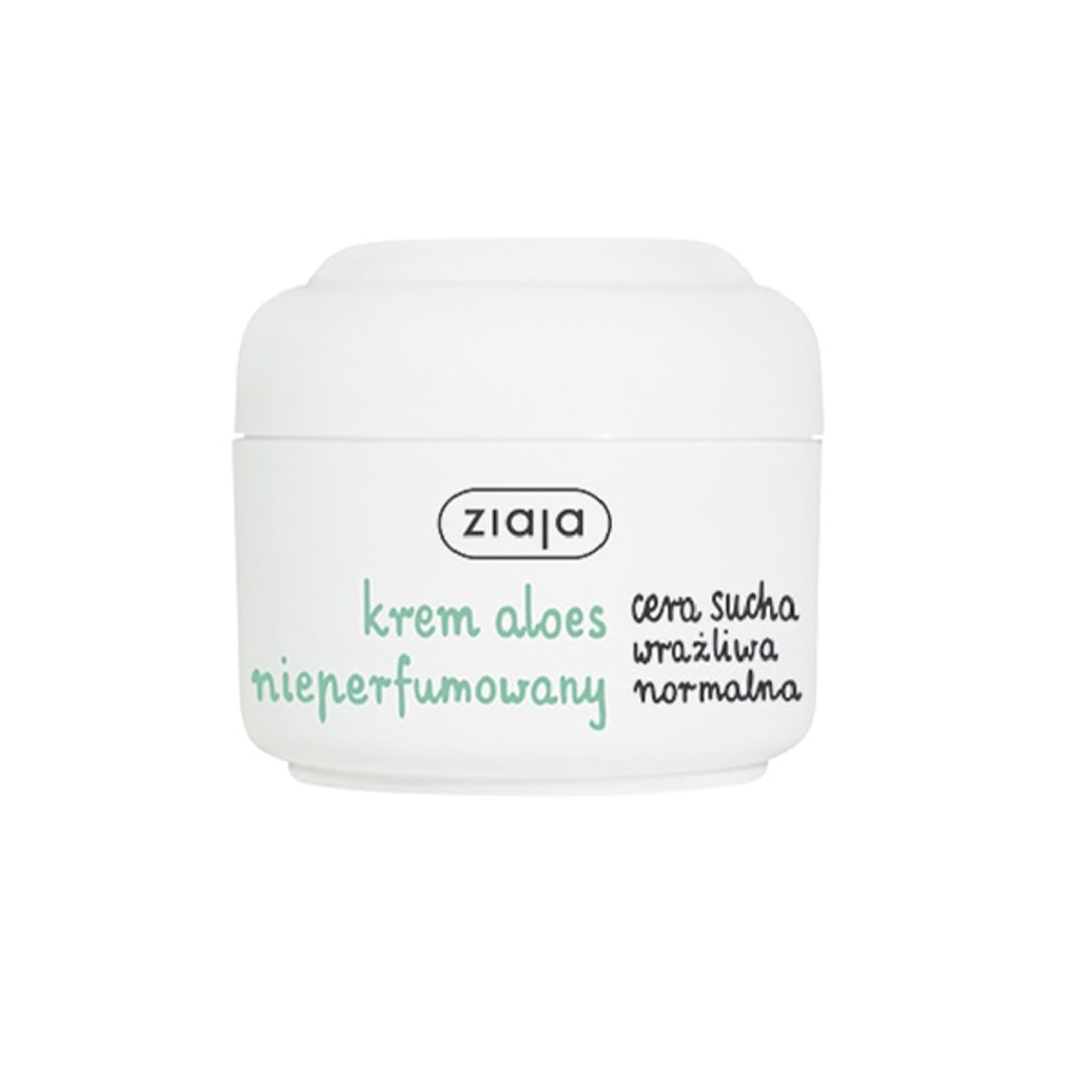 

Ziaja Bio aloesowy krem nieperfumowany do cery suchej i wrażliwej 50ml