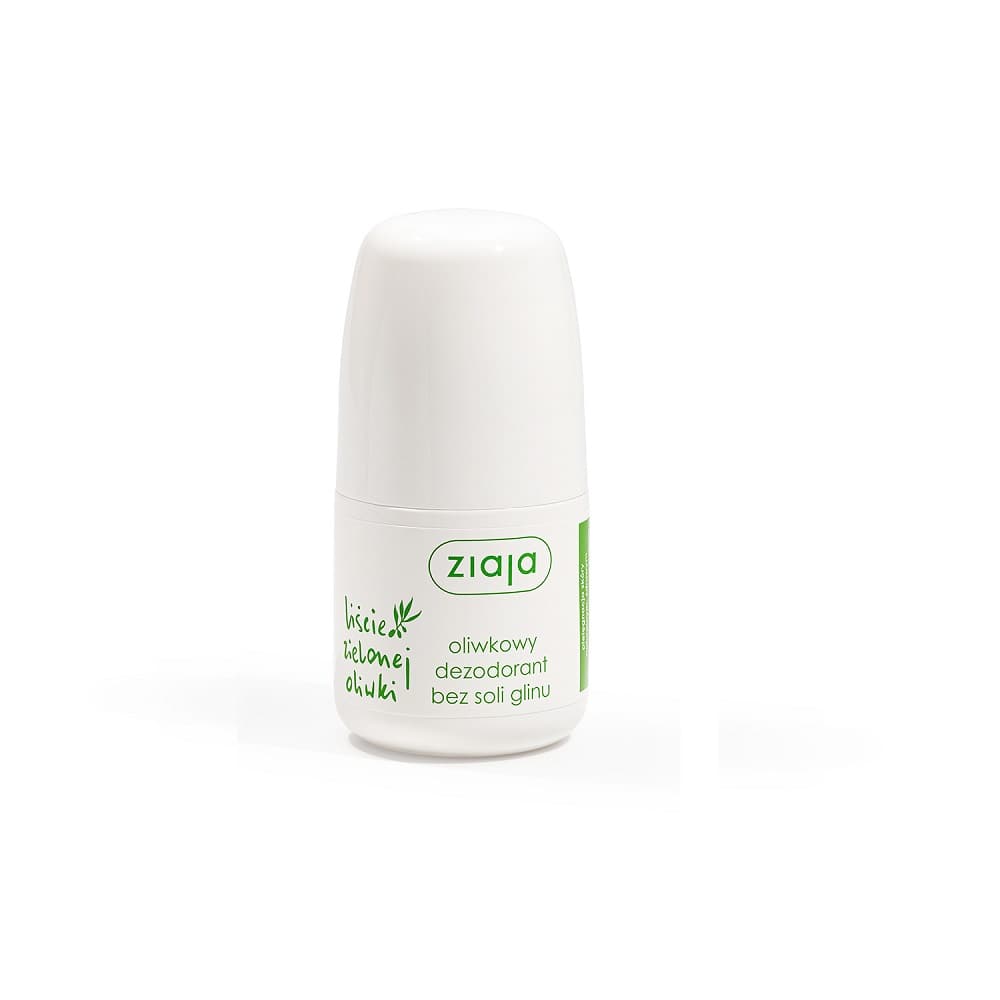 

Ziaja Liście Zielonej Oliwki oliwkowy dezodorant bez soli glinu 60ml