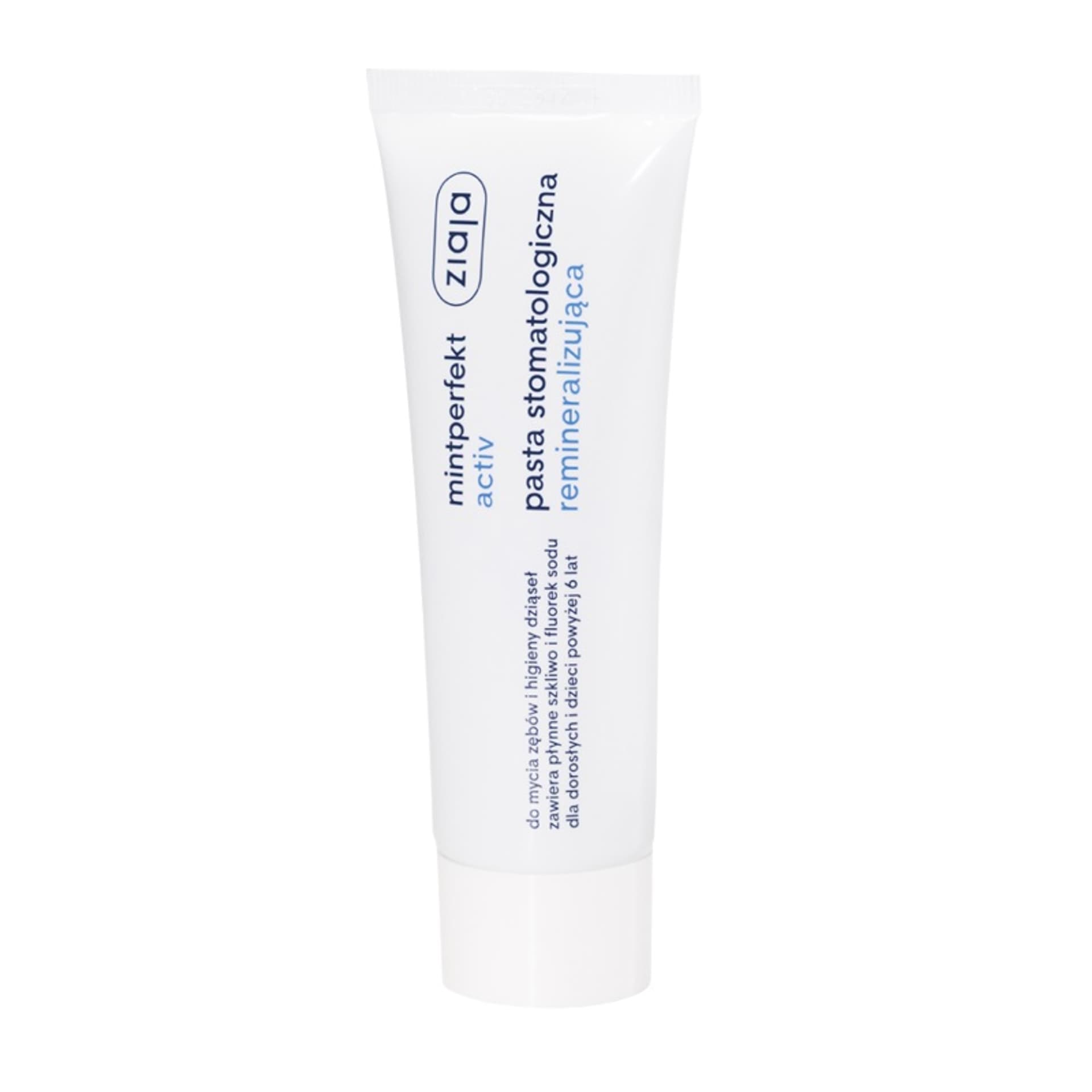 

Ziaja Mintperfekt Activ pasta do zębów stomatologiczna remineralizująca 75ml