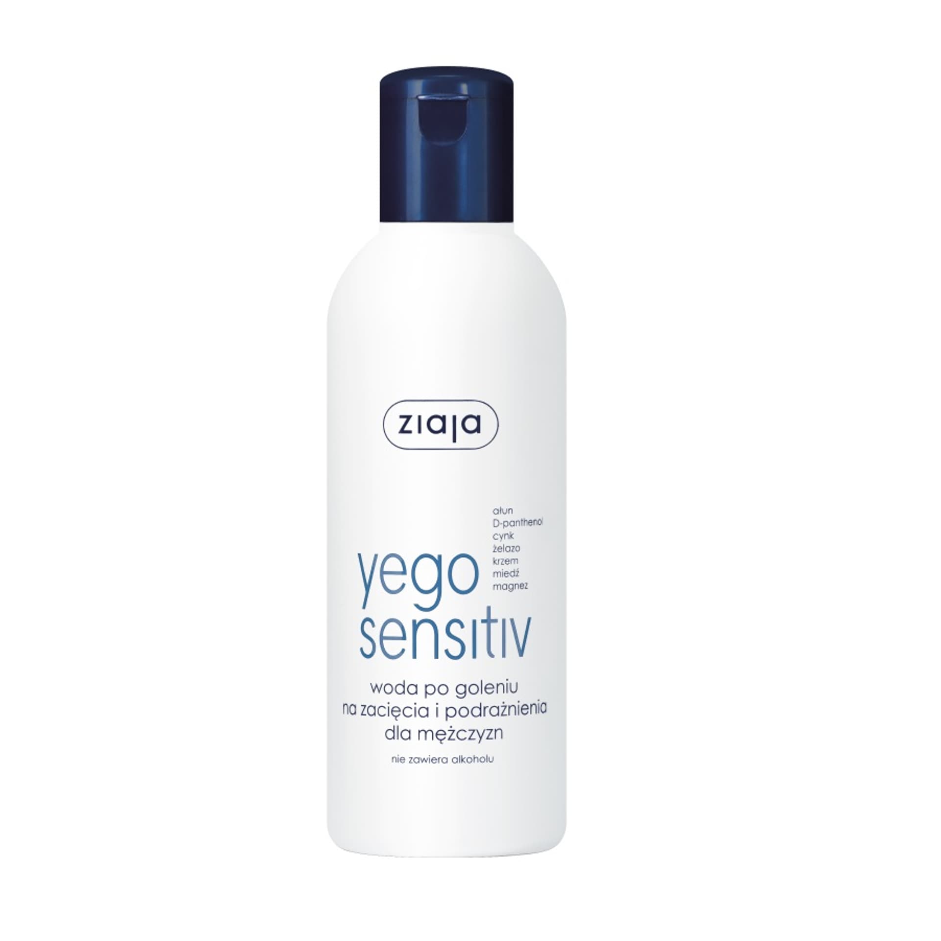 

Ziaja Yego Sensitiv woda po goleniu na zacięcia i podrażnienia dla mężczyzn 200ml