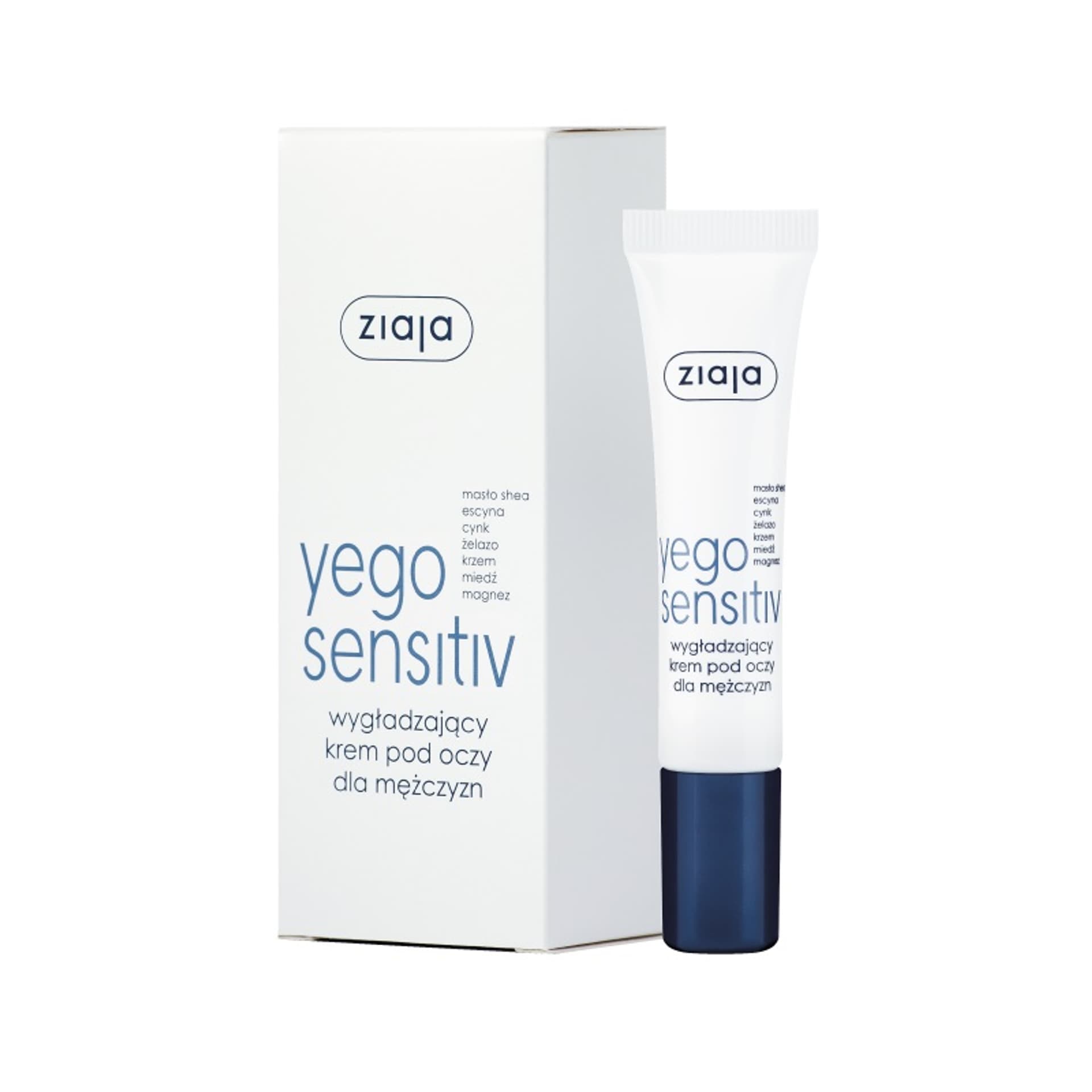 

Ziaja Yego Sensitiv wygładzający krem pod oczy dla mężczyzn 15ml