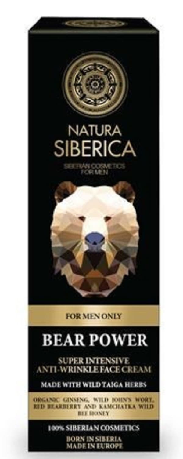 

Intensywny krem przeciwzmarszczkowy do twarzy - NIEDZWIEDZIA SIŁA - dla prawdziwych mężczyzn - Natura Siberica MEN