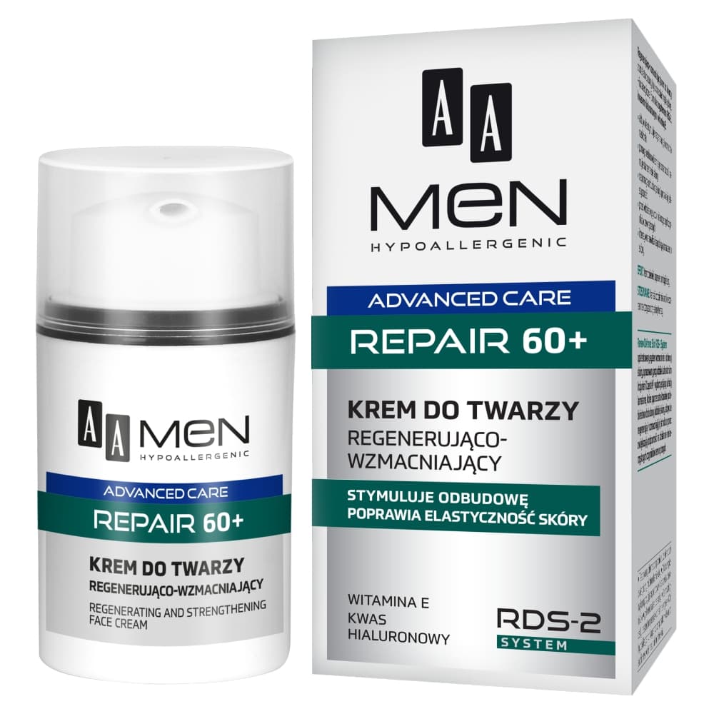 

AA Men Adventure Care Krem do twarzy Repair 60+ 50ml