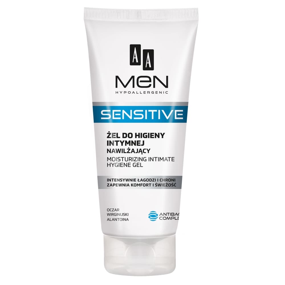 

AA Men Sensitive Żel do higieny intymnej nawilżający 200ml