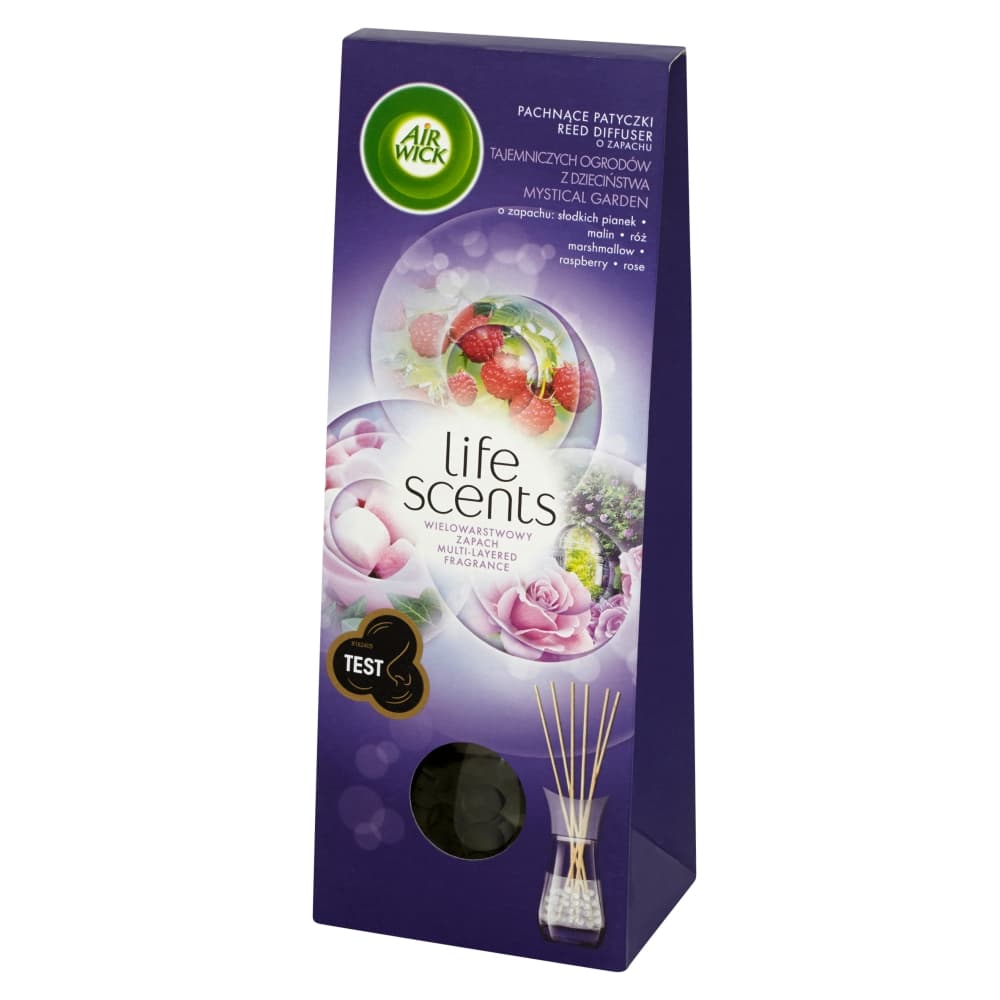 

Air Wick Life Scents pachnące patyczki o zapachu tajemniczych ogrodów z dzieciństwa 30ml