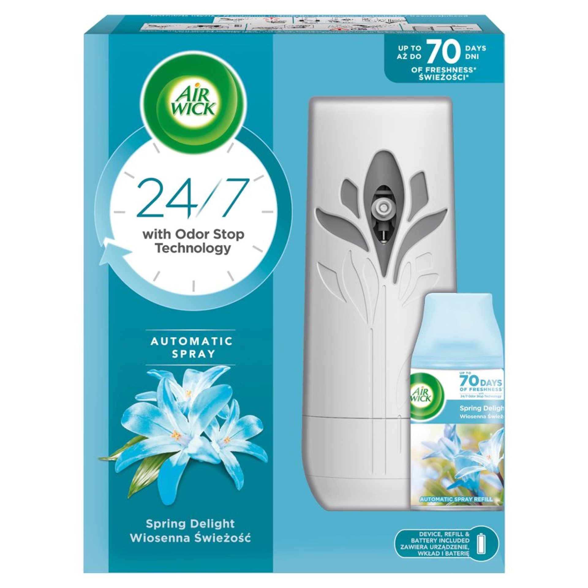

Odświeżacz AIR WICK Freshmatic 250ml Wiosenna świeżość