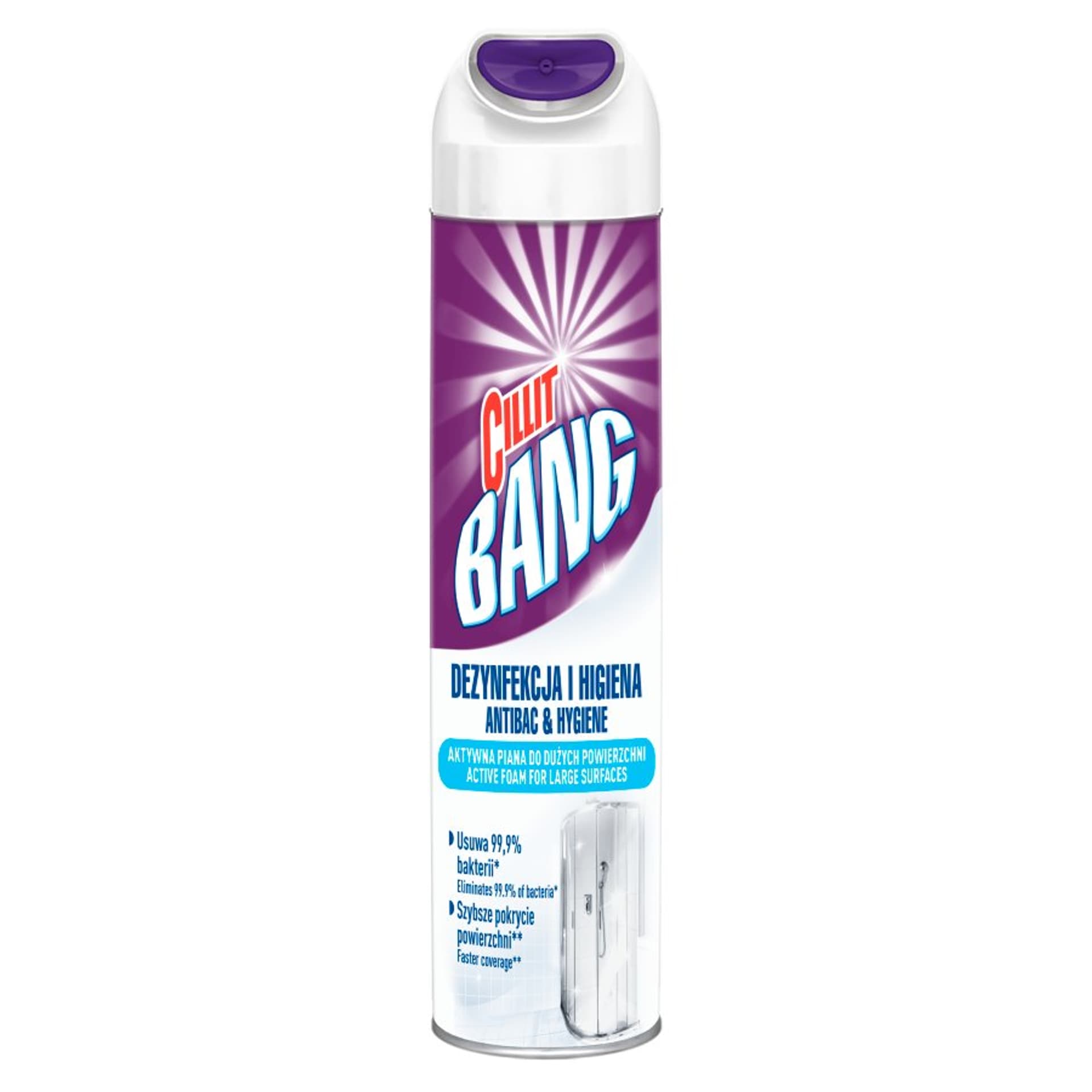 

Cillit Bang Aktywna piana bakterie i brud środek czyszczący 600ml