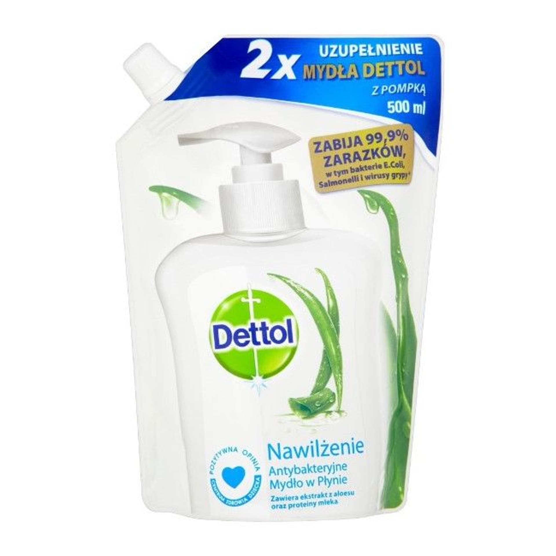 

Dettol Dettol mydło w płynie antybakteryjne nawilżenie uzupełnienie