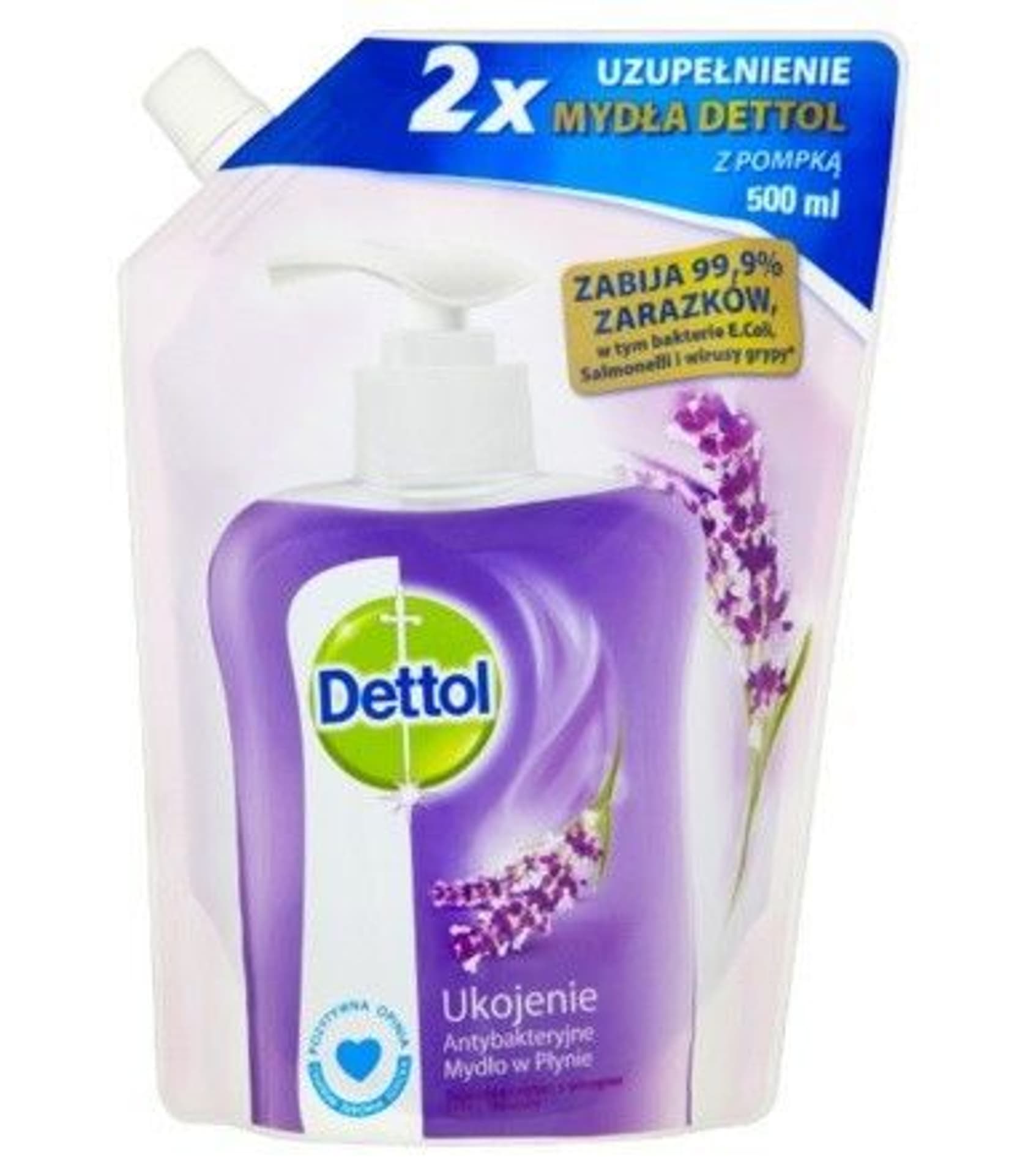

Dettol Dettol mydło w płynie antybakteryjne ukojenie uzupełnienie