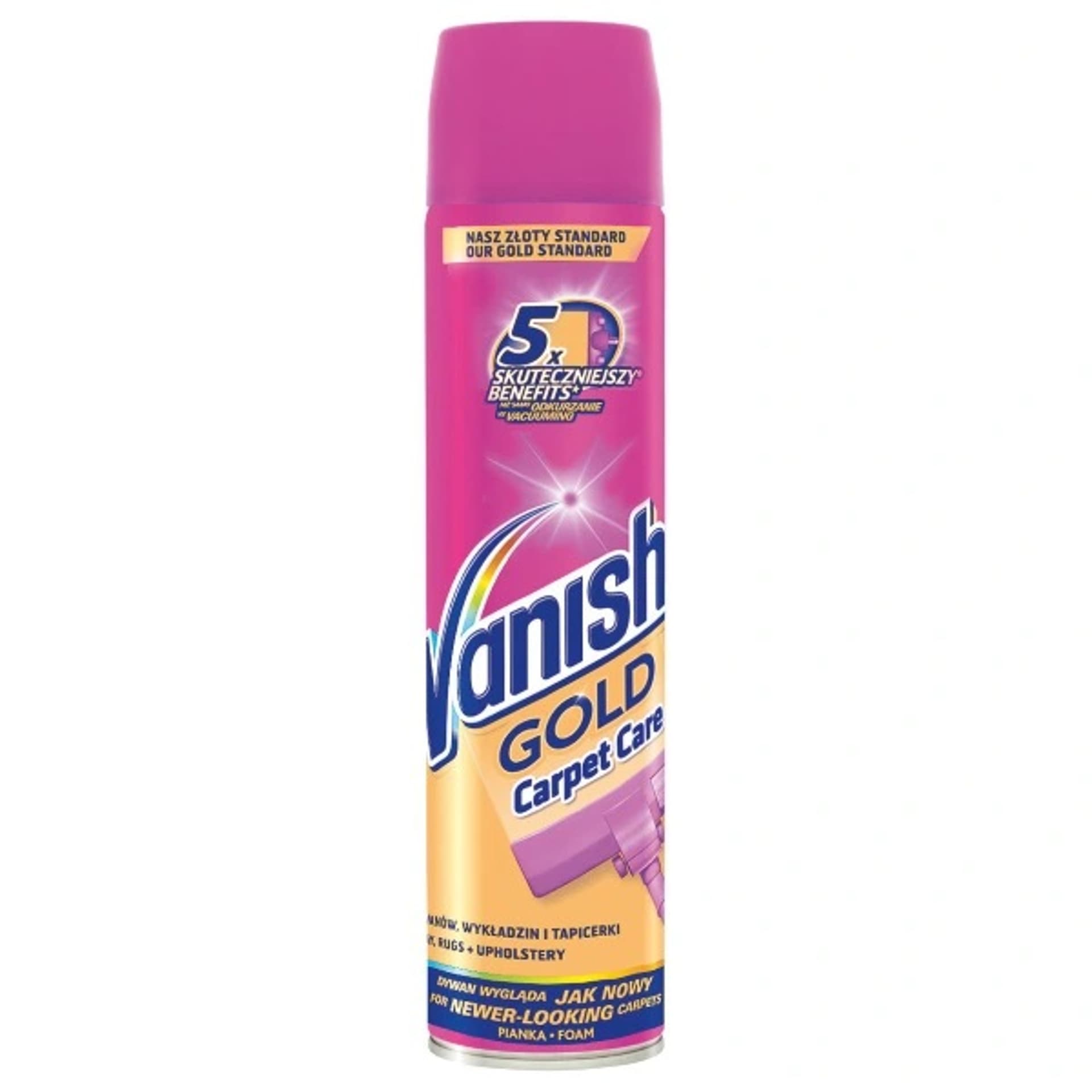 

Vanish Pianka do odplamiania dywanów 600ml