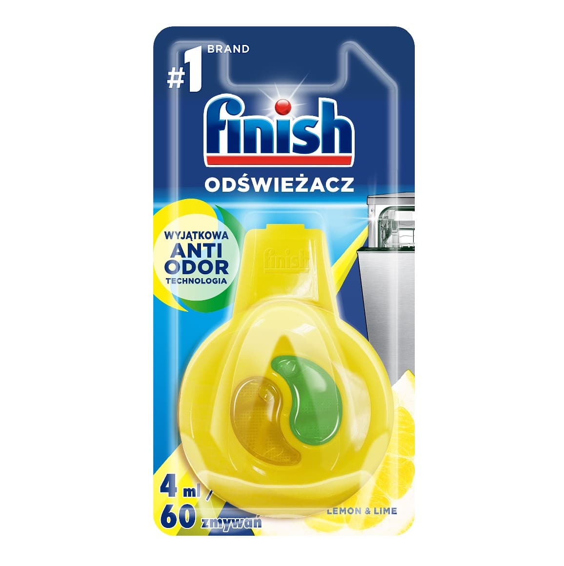 

FINISH Odświeżacz do Zmywarek Cytryna i Limonka