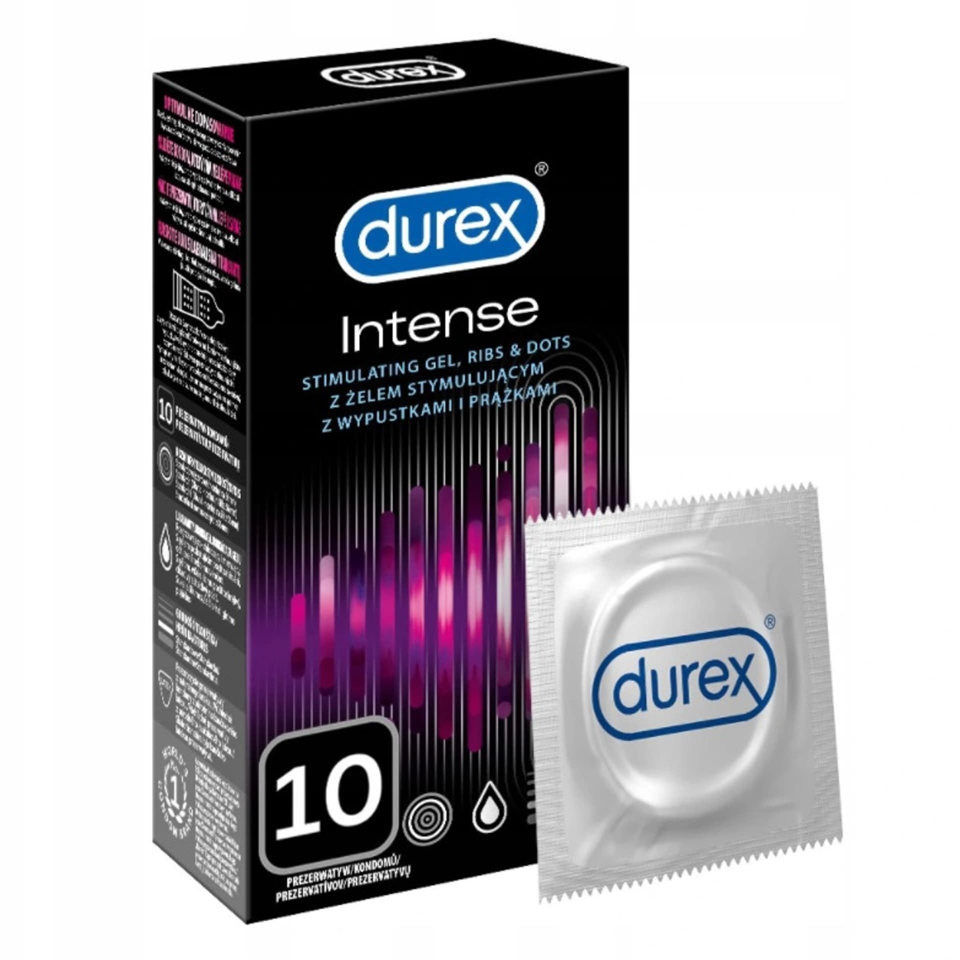 

Durex Intense (1 op. / 10 szt.)