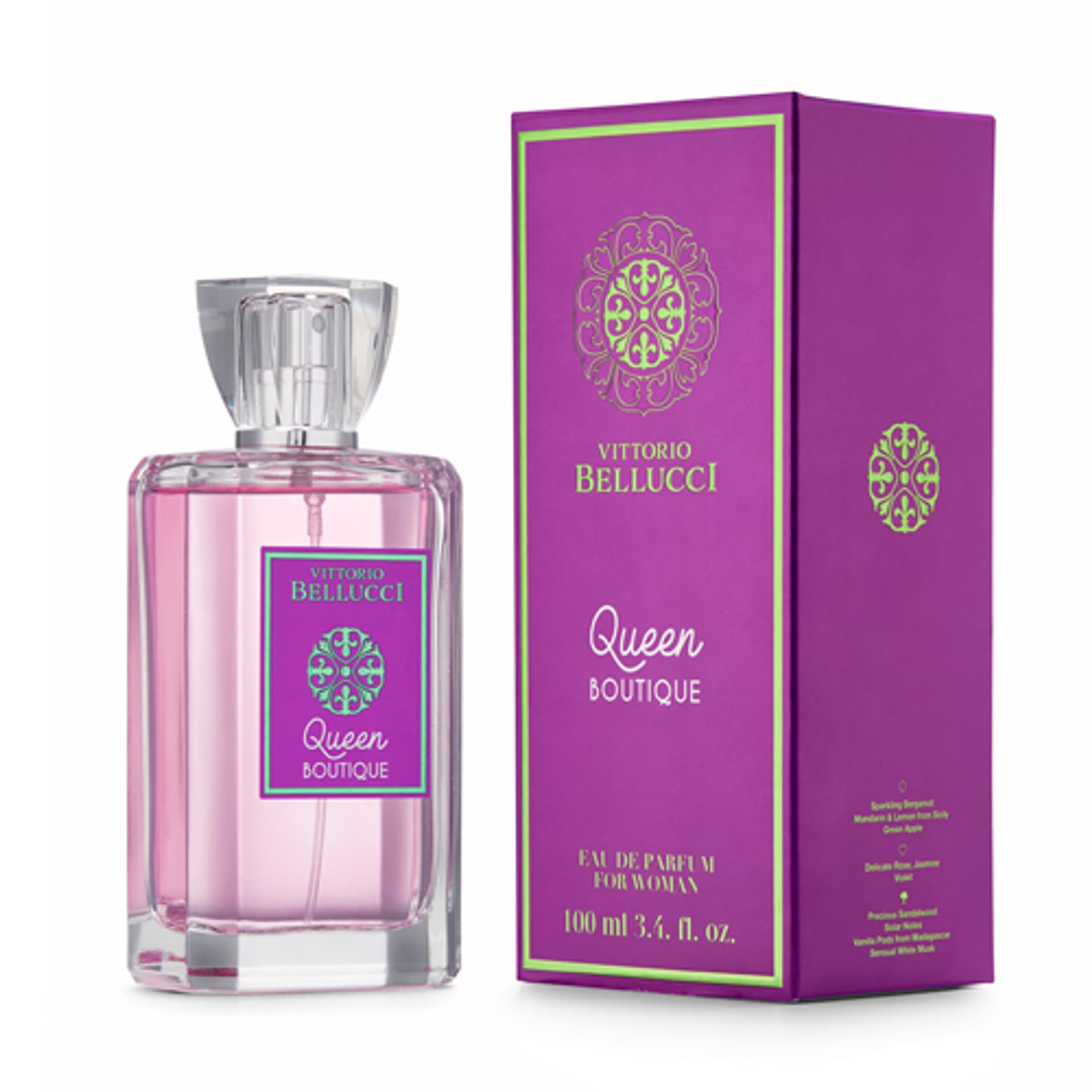 

Vittorio Bellucci Queen Boutique Women Woda toaletowa 100ml