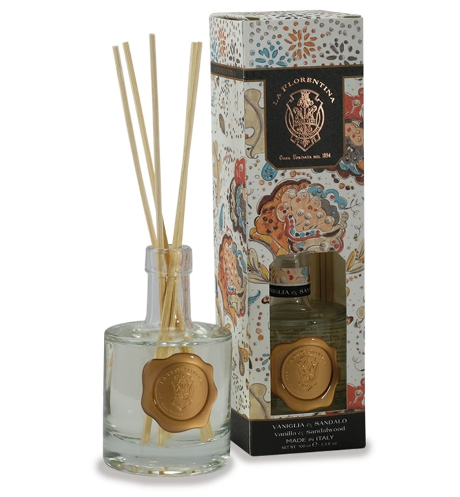 

La Florentina Home Diffuser dyfuzor zapachowy Vanilla Sandalwood 100ml