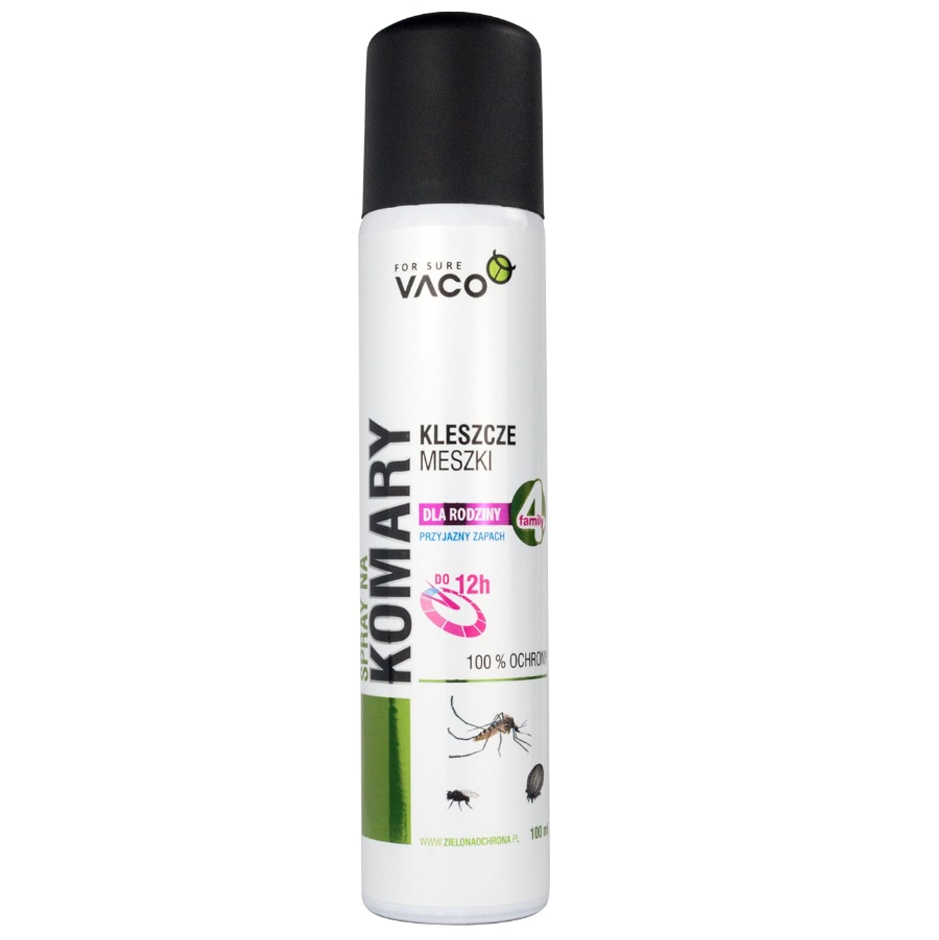 

VACO Spray na komary,kleszcze i meszki dla rodziny 100ml