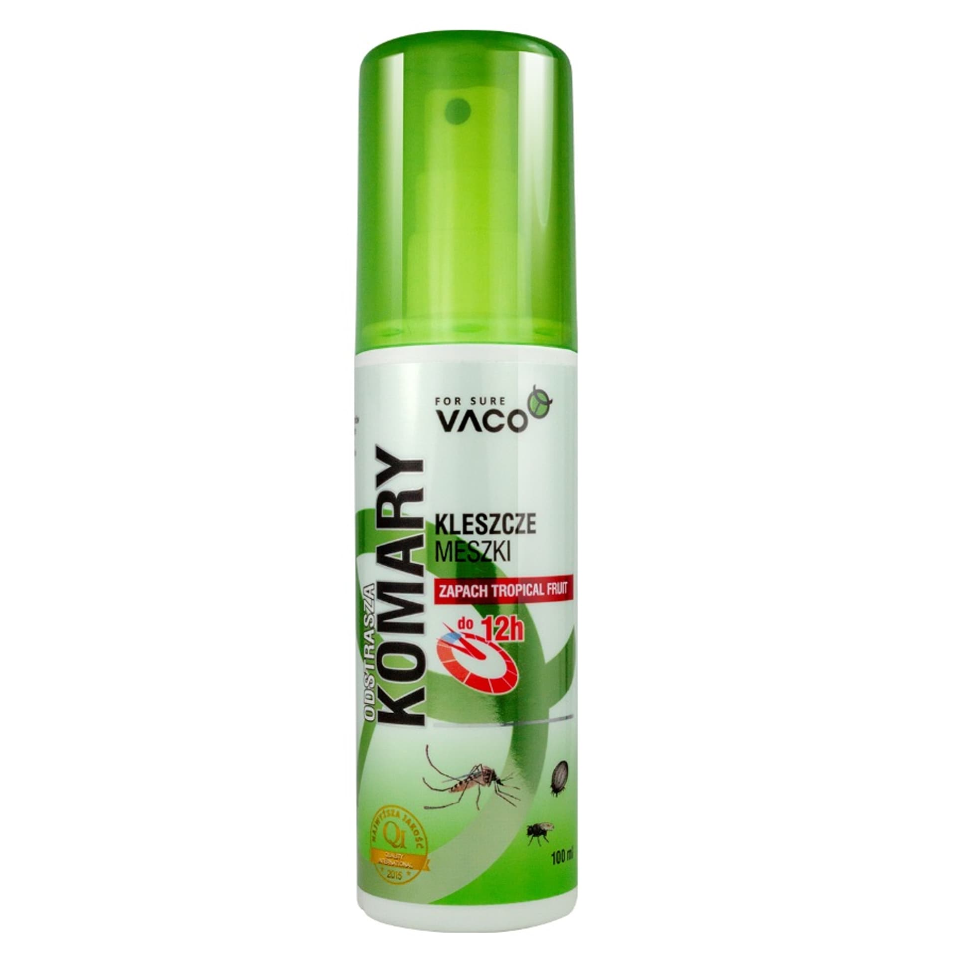 

VACO Płyn na komary,kleszcze i meszki Tropical w atomizerze 100ml