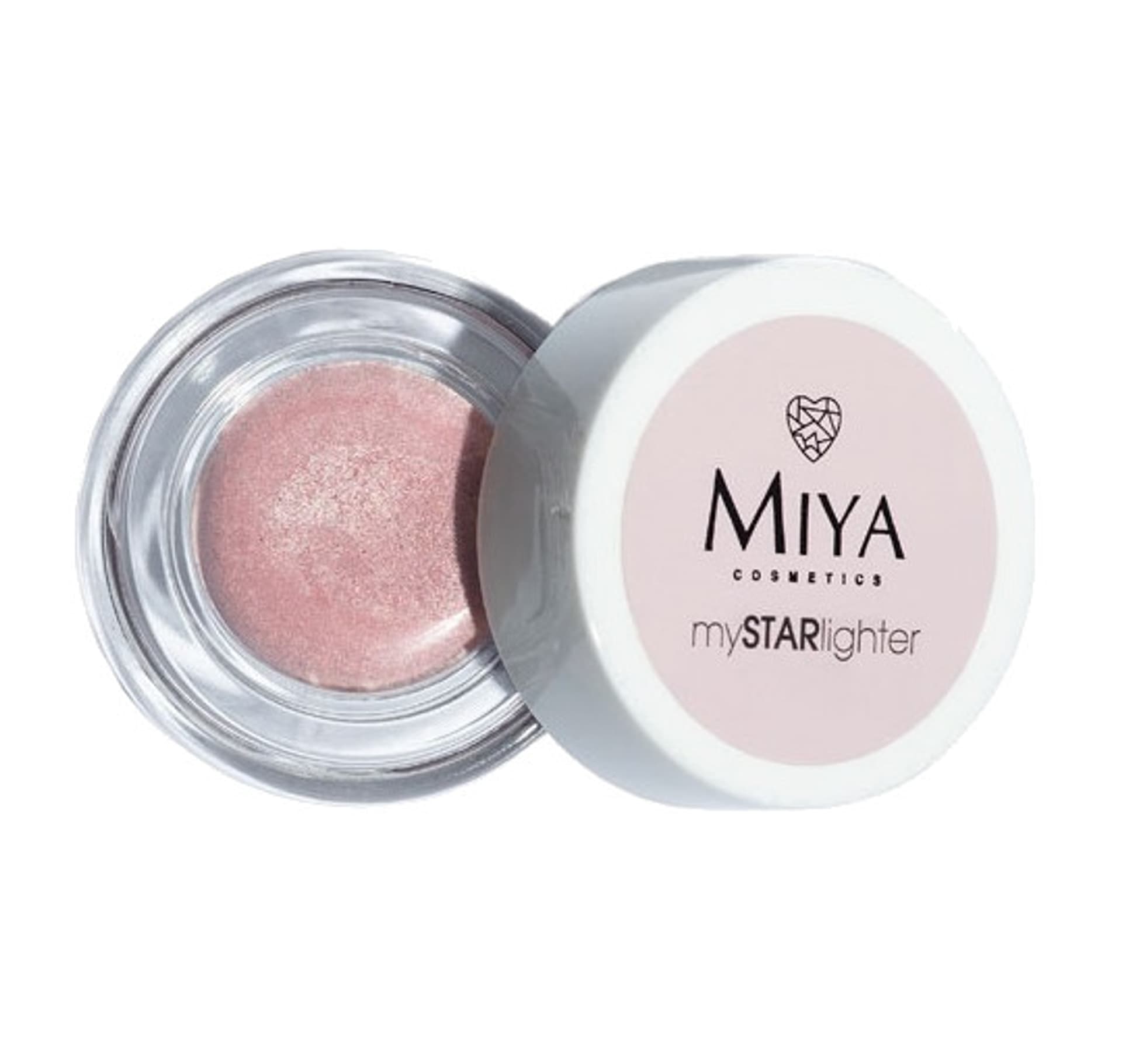 

Miya Cosmetics MyStarLighter naturalny rozświetlacz w kremie Rose Diamond 4g