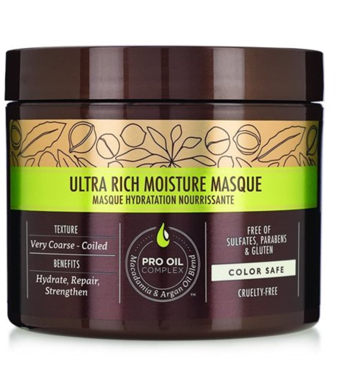 

Macadamia Professional Ultra Rich Moisture Masque nawilżająca maska do włosów grubych 60ml