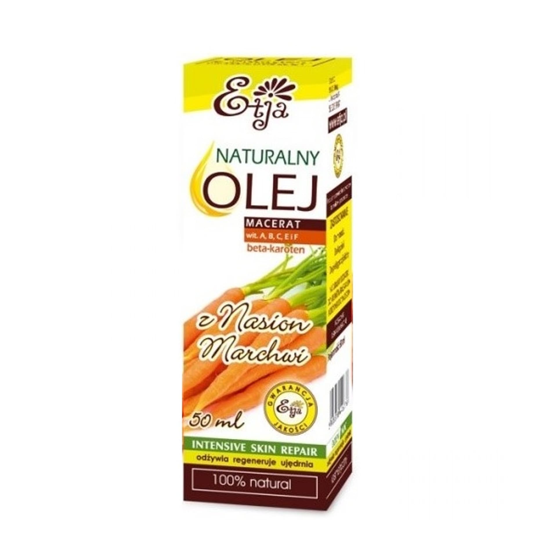 

Etja Naturalny olej z nasion marchwi 50ml