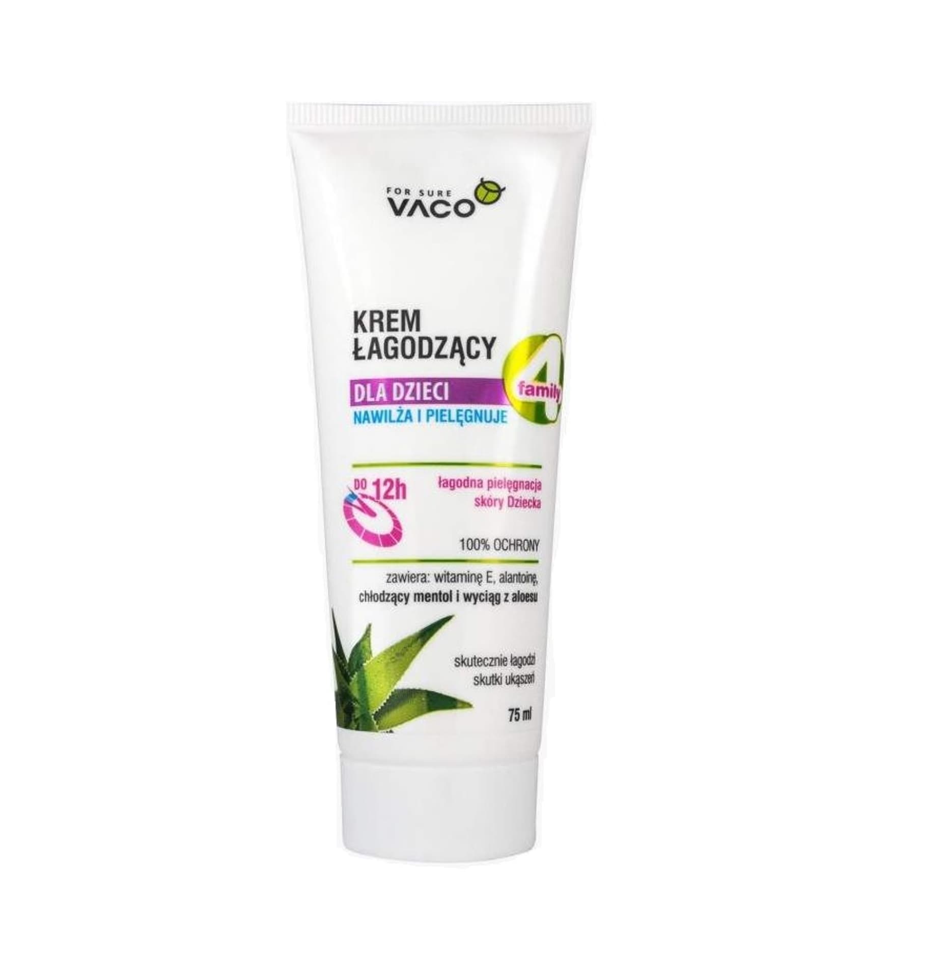 

Vaco Eco Krem łagodzący skutki ukąszeń dla dzieci 75ml