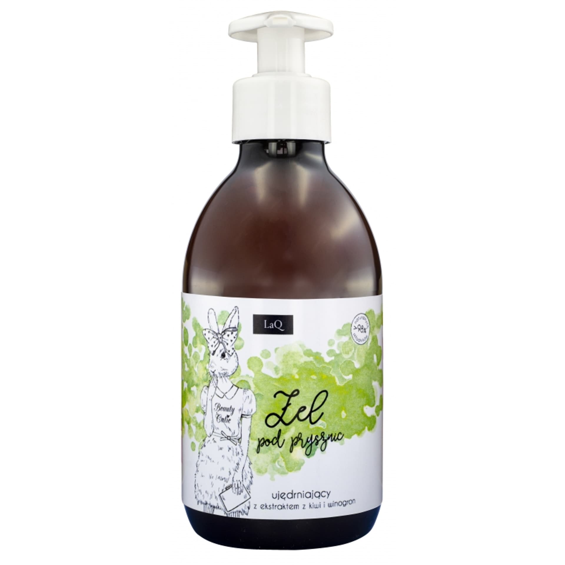 

LaQ Żel pod prysznic Ujędrniający Kiwi i Winogrona 300ml