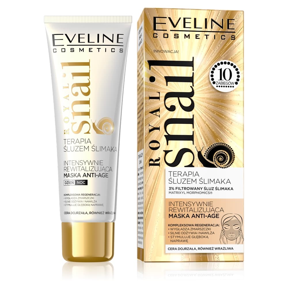 

Eveline Cosmetics Royal Snail 30+/40+ intensywnie rewitalizująca maska anti-age 50ml