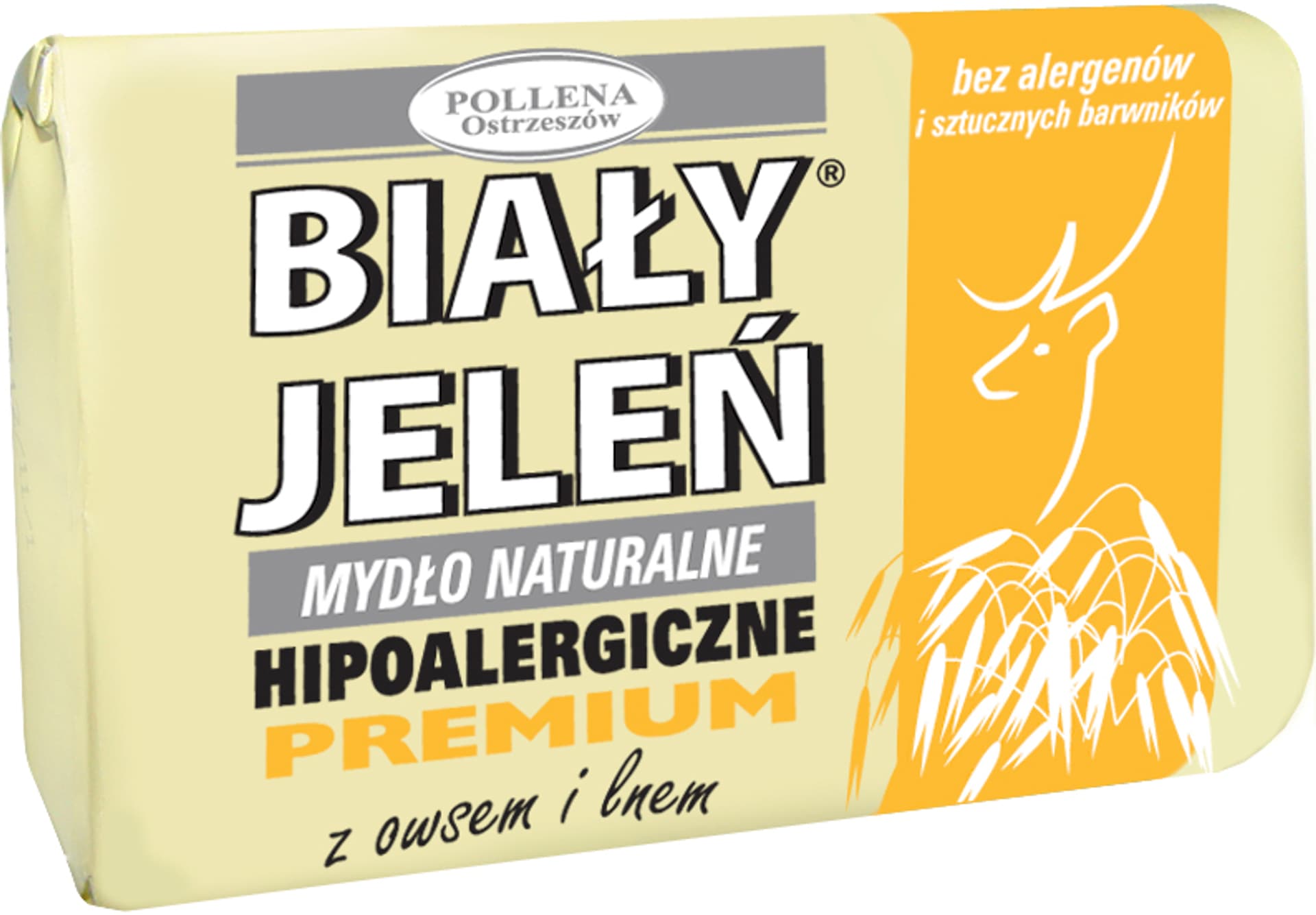 

Biały Jeleń Codzienna Pielęgnacja Mydło hipoalergiczne Owies i Len 100g