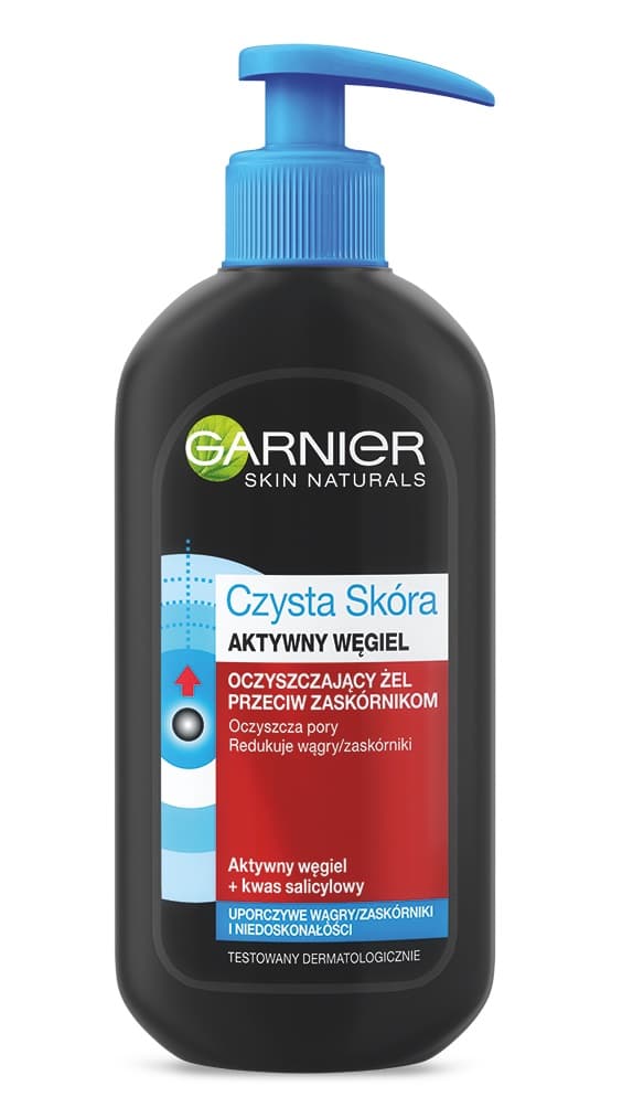 

Garnier Skin Naturals Czysta Skóra Aktywny Węgiel Żel oczyszczający 150ml