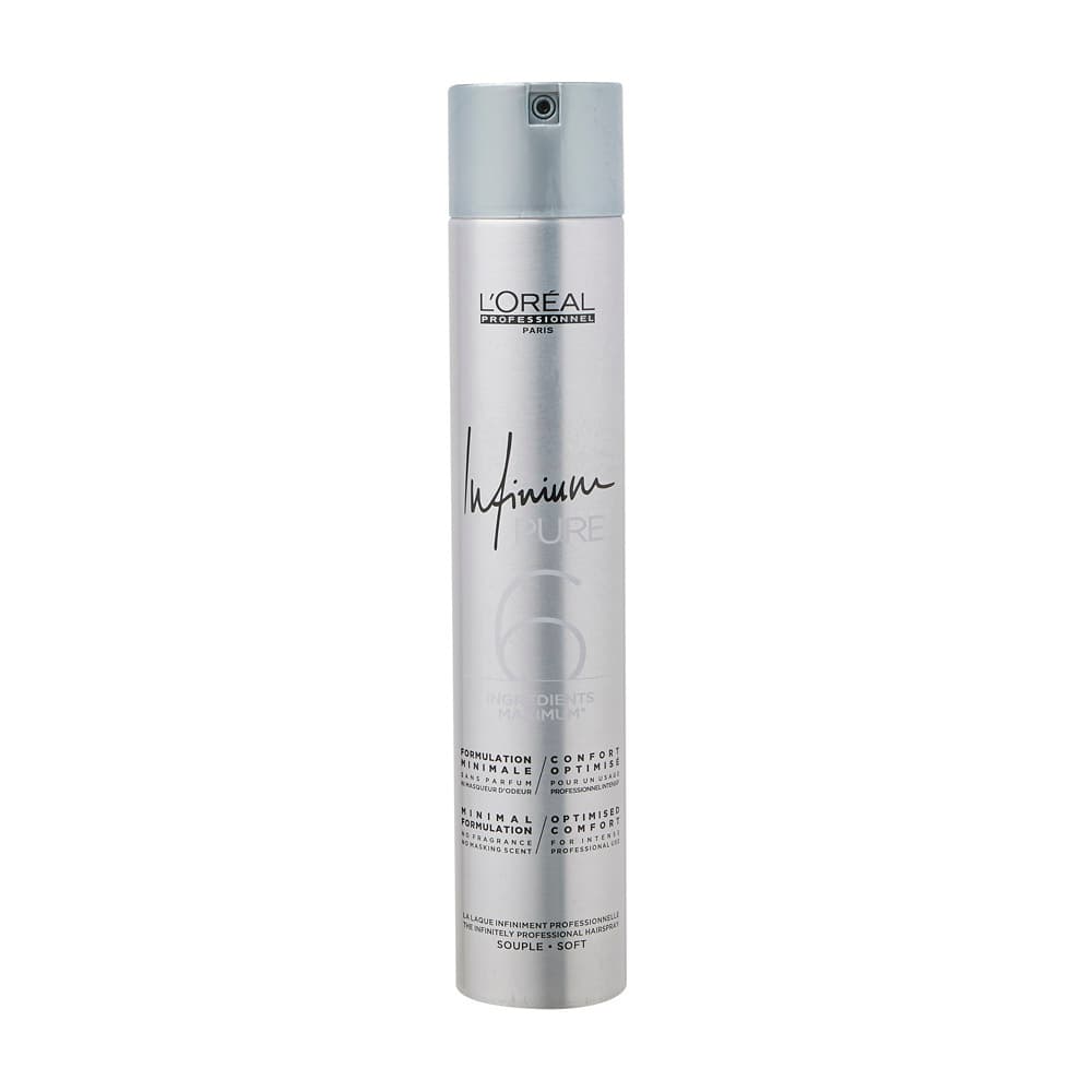 

L'Oreal Professionnel Infinium Pure utrwalający lakier do włosów Soft 500ml