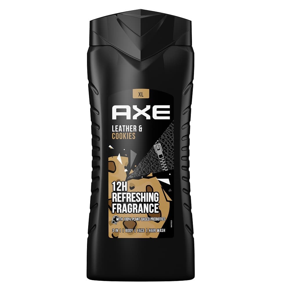 

Axe Collision Leather Cookies żel pod prysznic dla mężczyzn 400ml