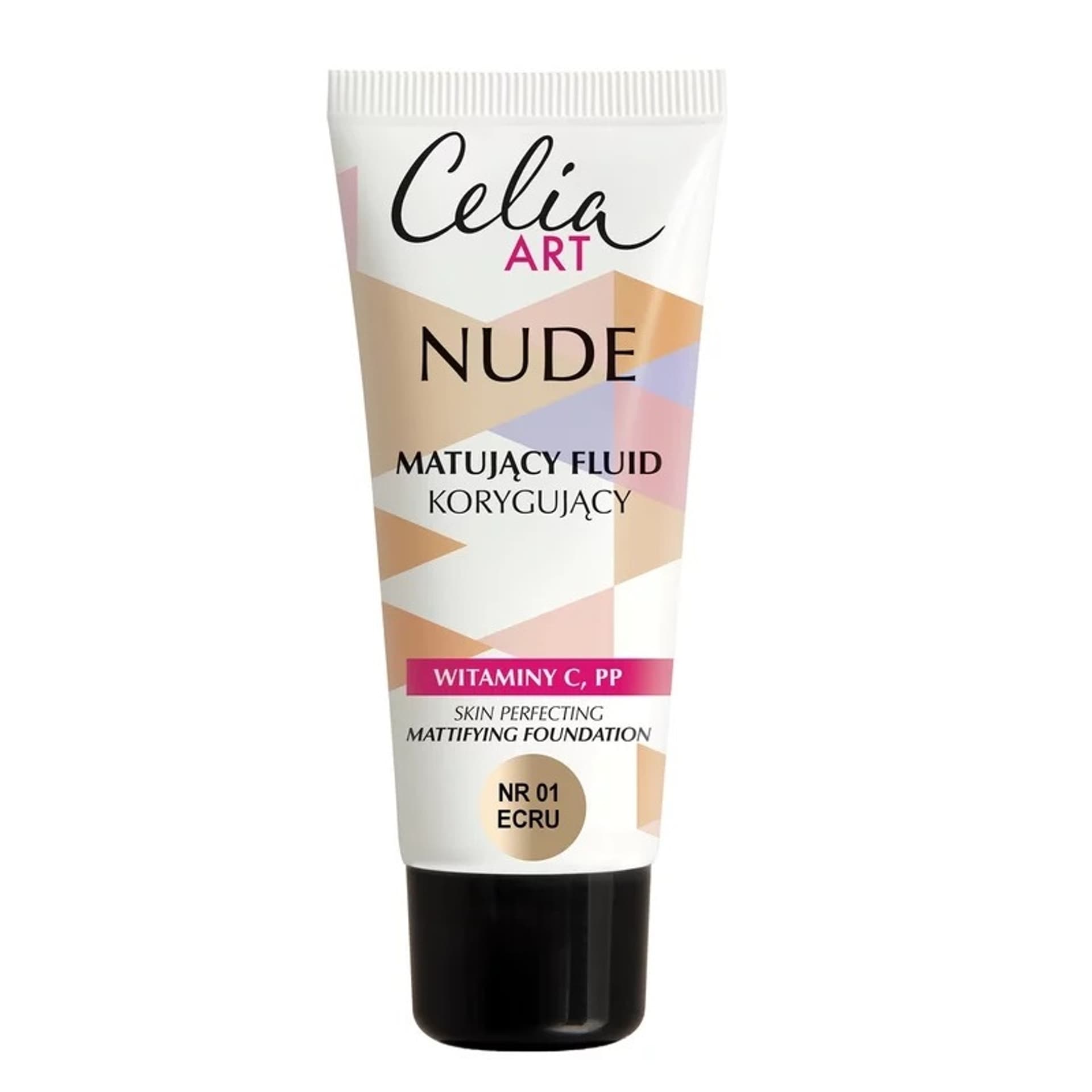 

Celia Art Nude Matujący Fluid korygujący nr 01 ecru 30ml