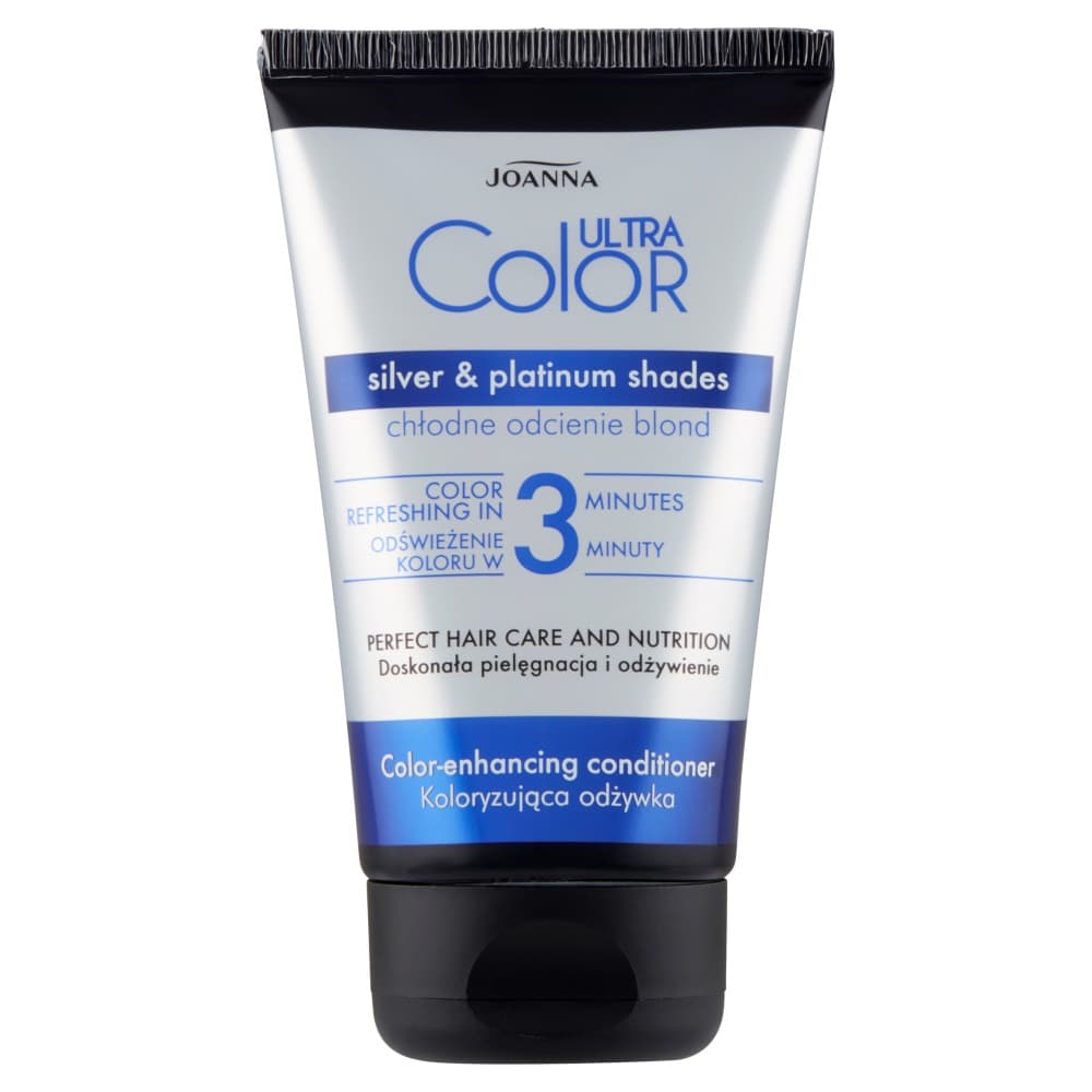 

Joanna Ultra Color Odżywka do włosów koloryzująca - chłodne odcienie blond 100g