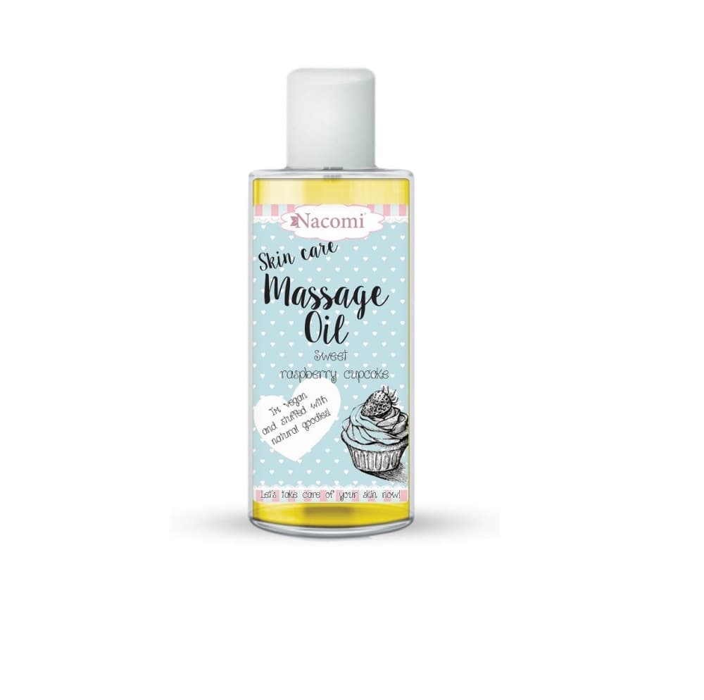 

Nacomi Massage Oil olejek do masażu Raspberry Cupcake 50ml