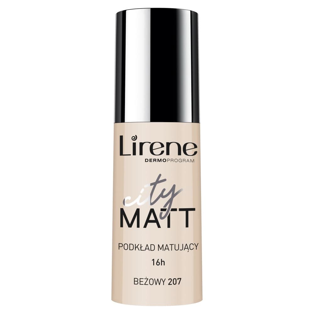 

Lirene City Matt podkład matujący do twarzy 207 Beżowy 30ml