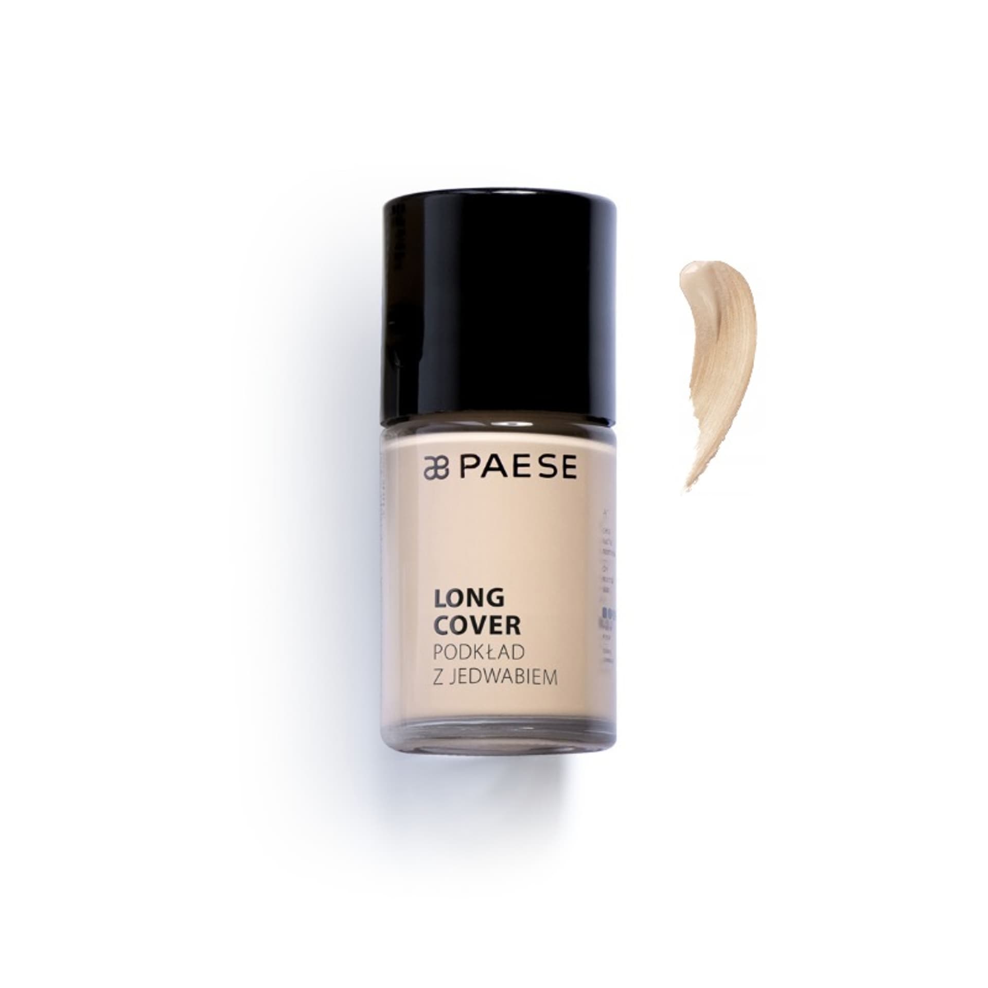 

Paese Long Cover Foundation podkład z jedwabiem do skóry suchej 02N Jasny Beż 30ml