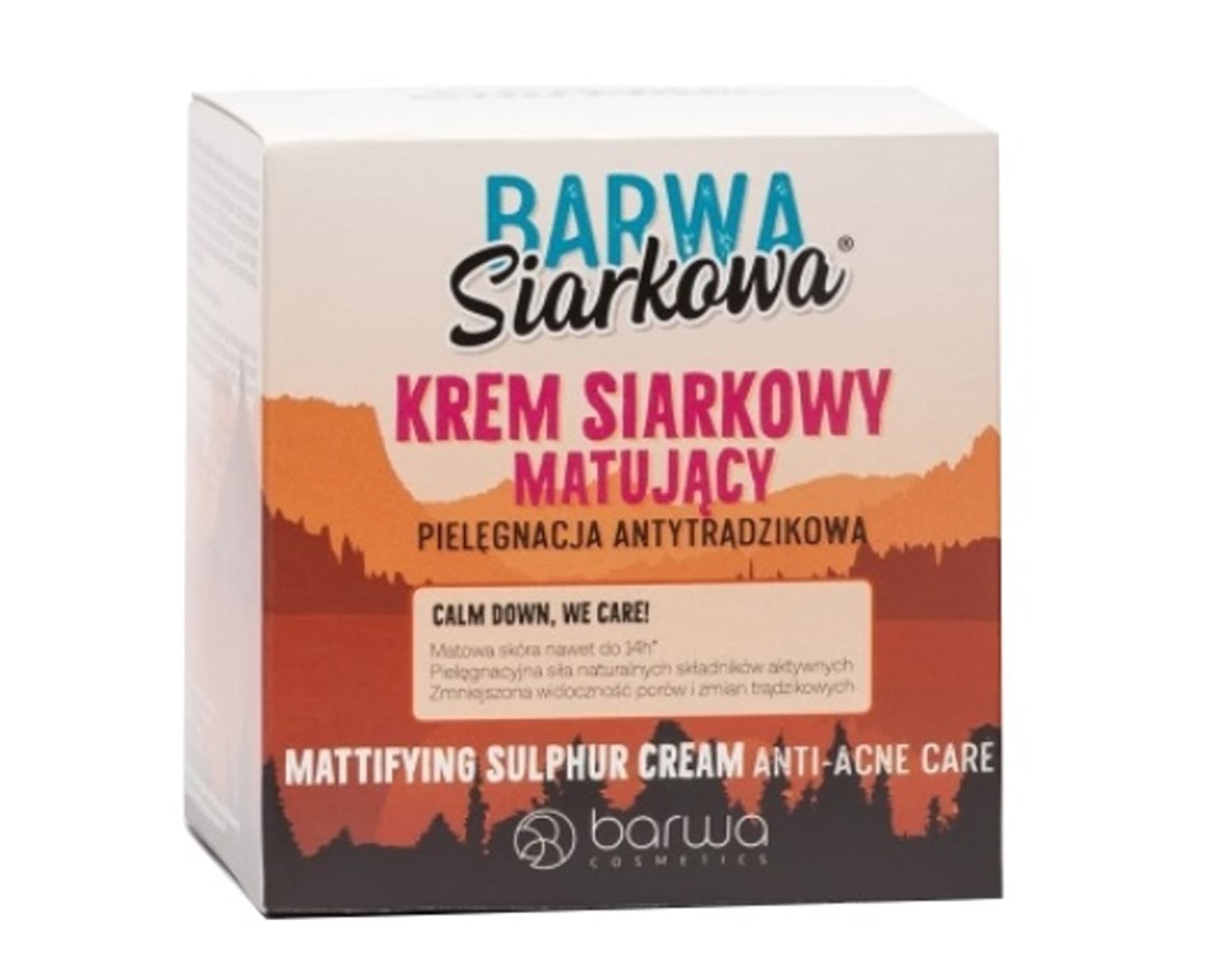 

BARWA Siarkowa Krem siarkowy matujący - cera tłusta 50ml