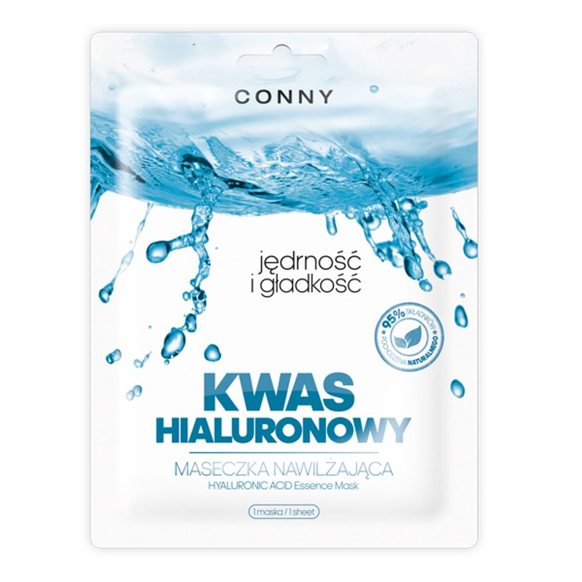 

Conny Hyaluronic Acid Essence Mask maseczka nawilżająca w płachcie Kwas Hialuronowy 23g