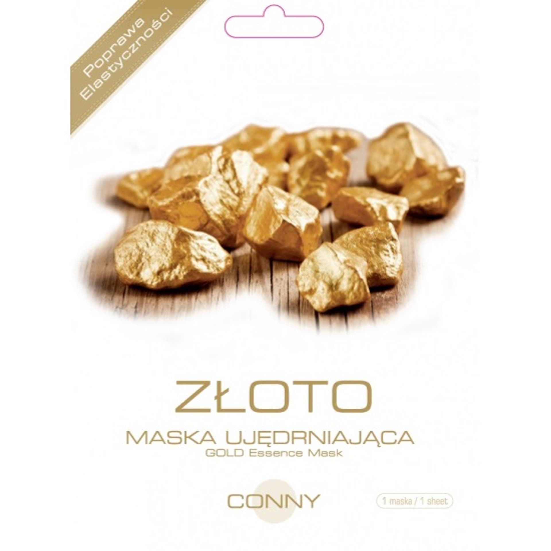 

Conny Gold Essence Mask maska ujędrniająca w płachcie Złoto 23g