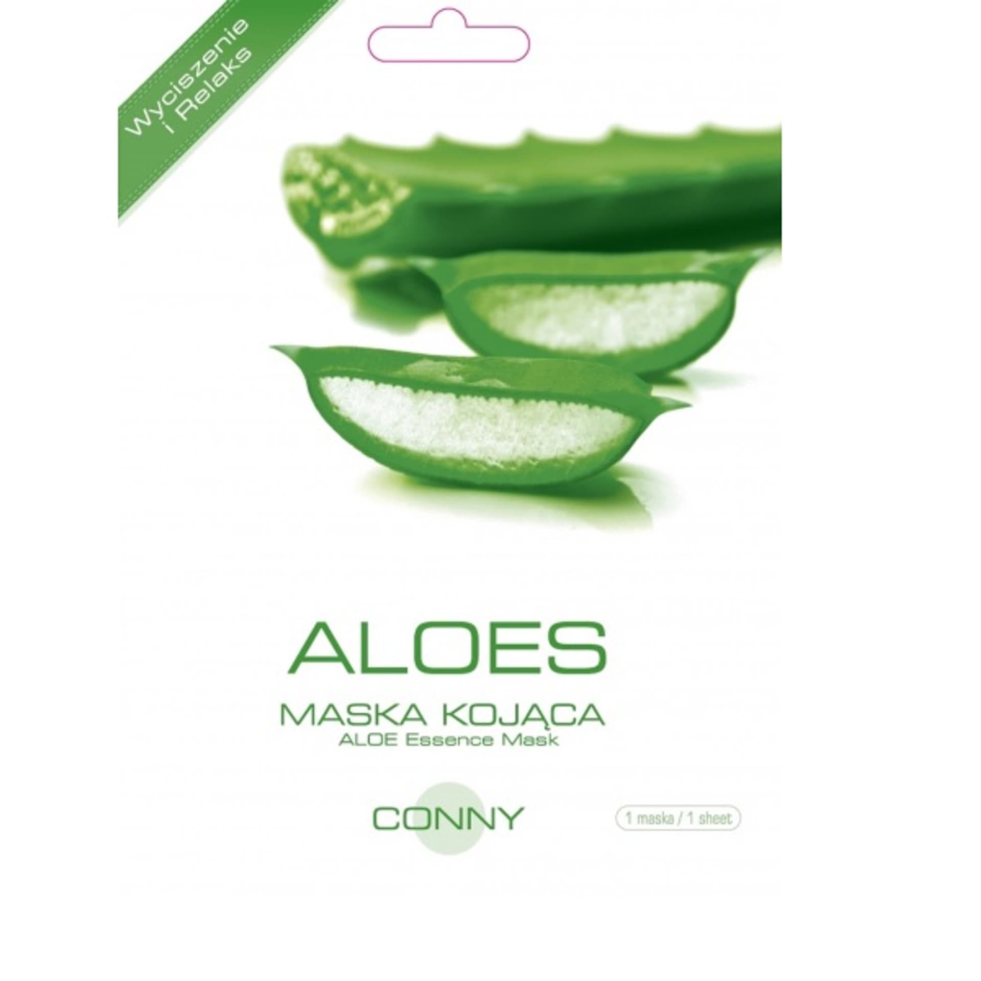 

Conny Aloe Essence Mask maska kojąca w płachcie Aloes 23g