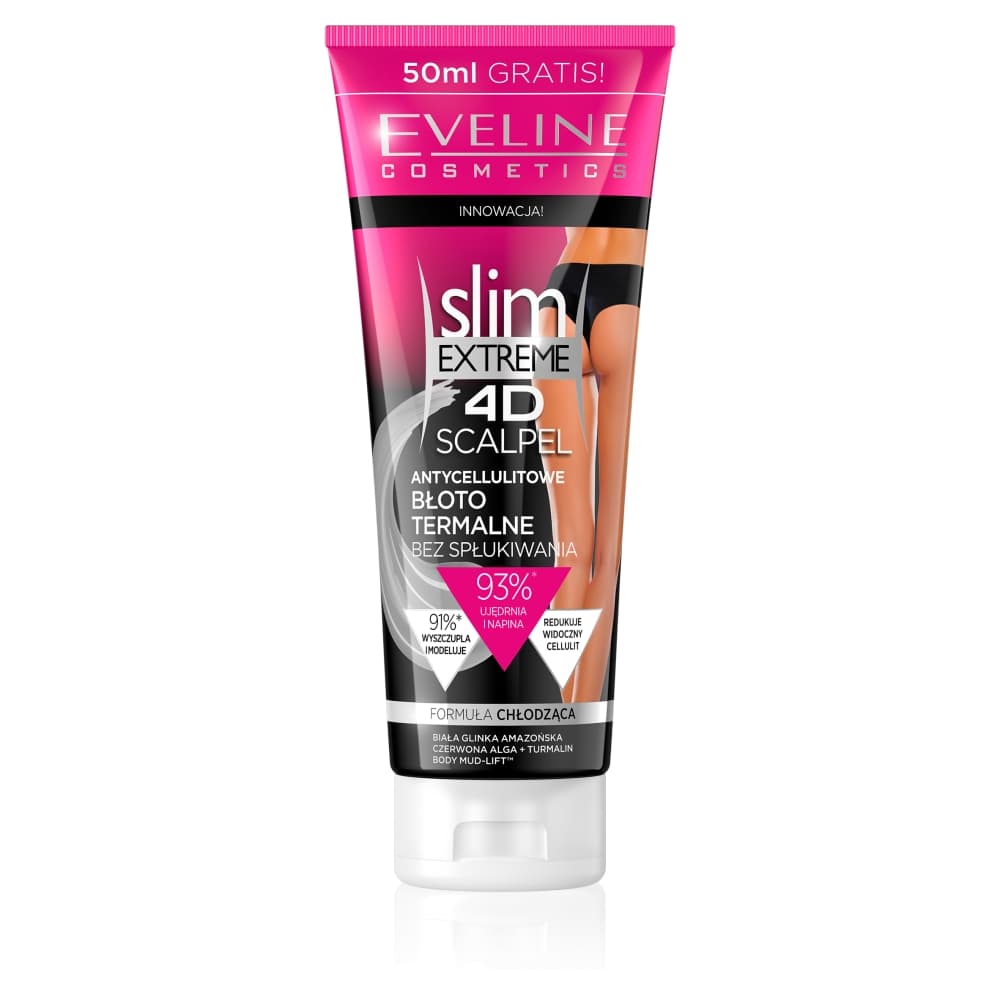 

Eveline Cosmetics Slim Extreme 4D Scalpel antycellulitowe błoto termalne 250ml