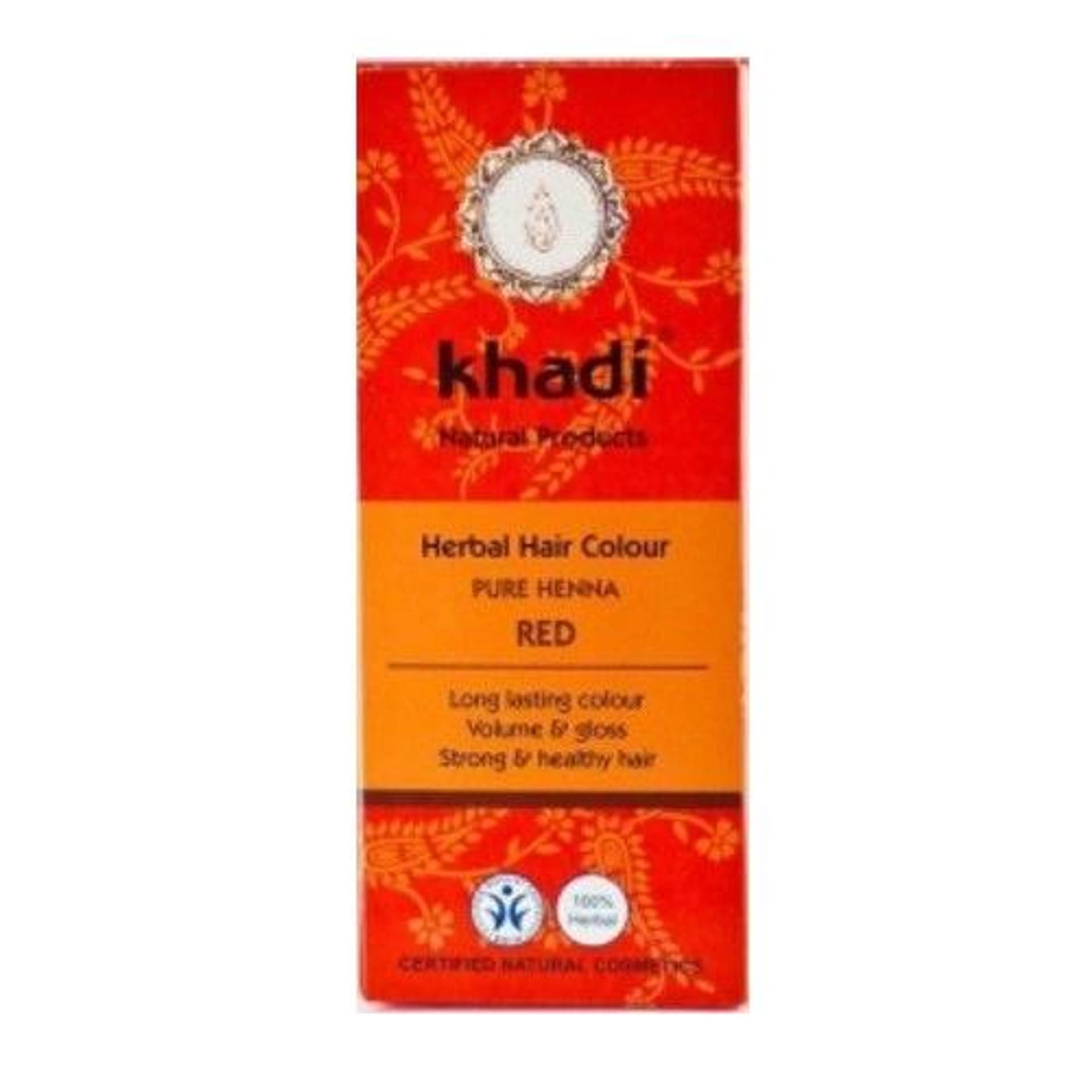

Henna Khadi Naturalna z Amlą i Jatrophą