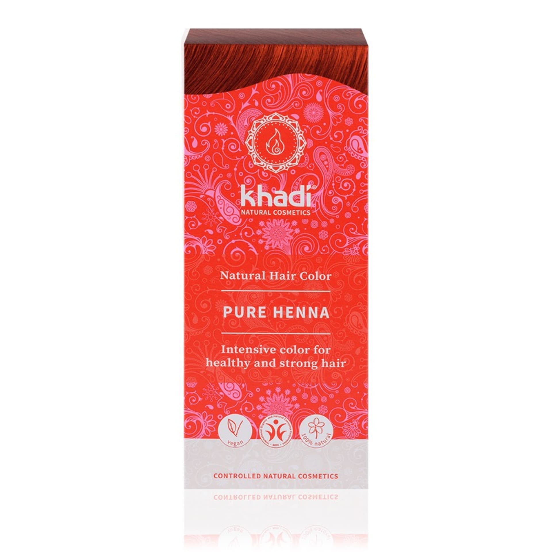 

Henna Khadi Naturalna Czerwona (ruda)