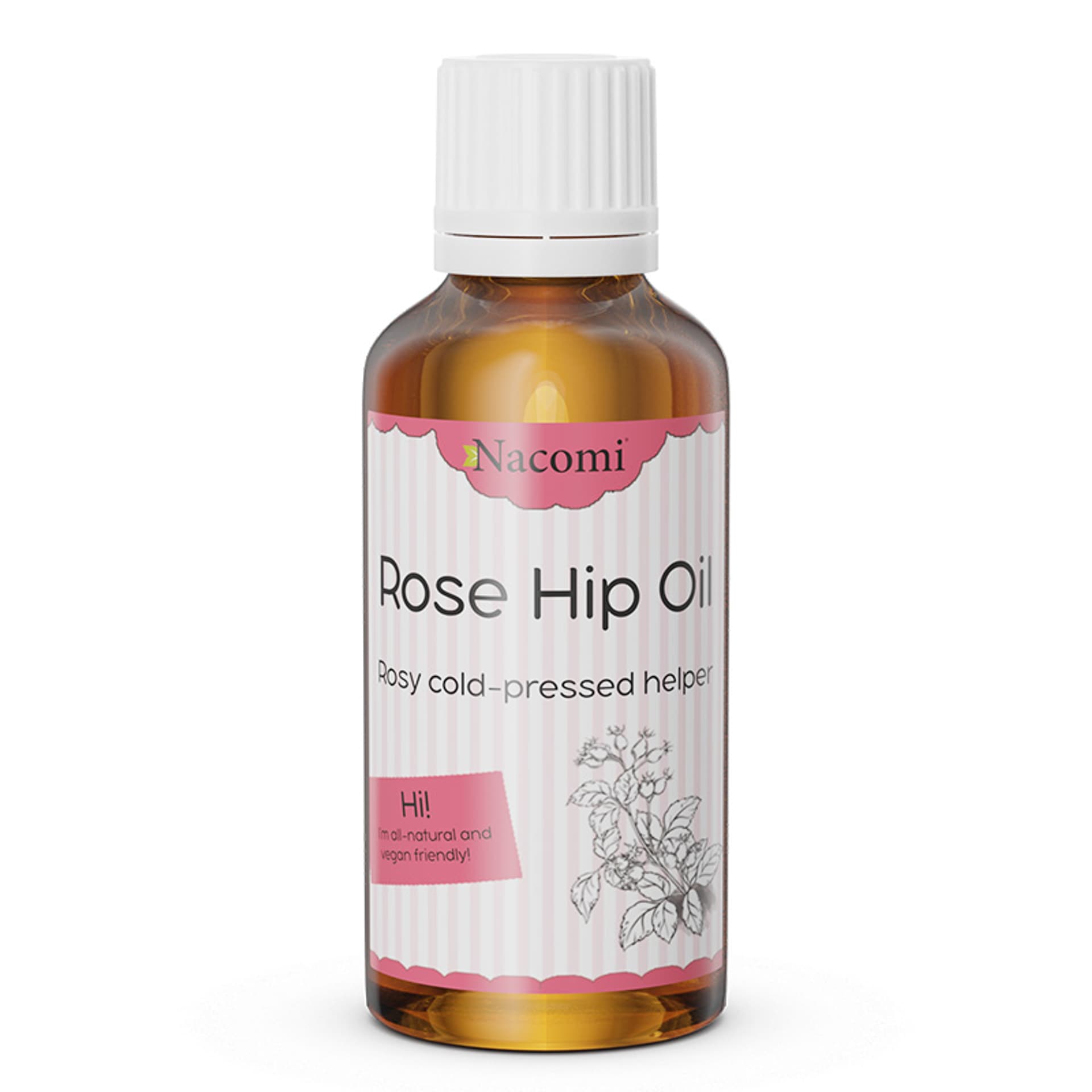 

Nacomi Rose Hip Oil olej z dzikiej róży 50ml (U)