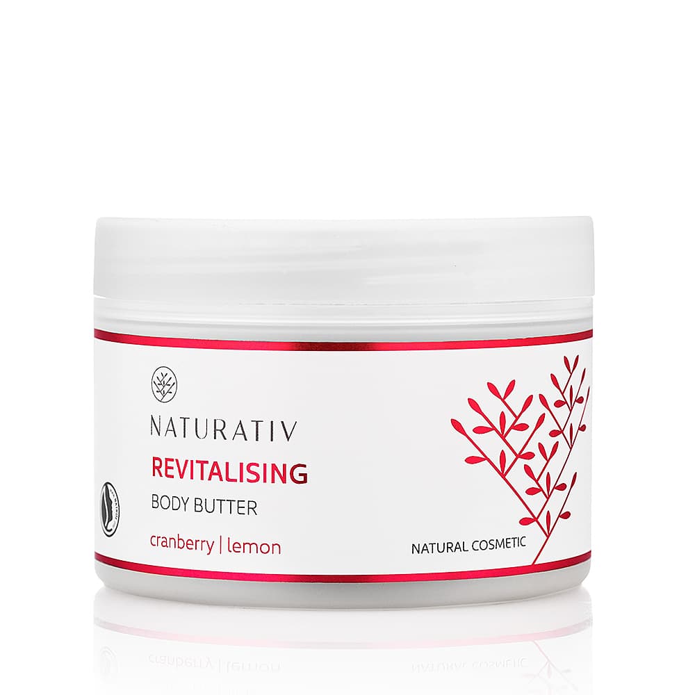 

Naturativ Revitalising Body Butter rewitalizujące masło do ciała Żurawina Cytryna 250ml